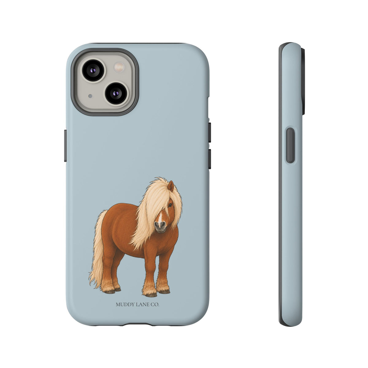 Shetty Tough Phone Case in Dusty Blue Matte