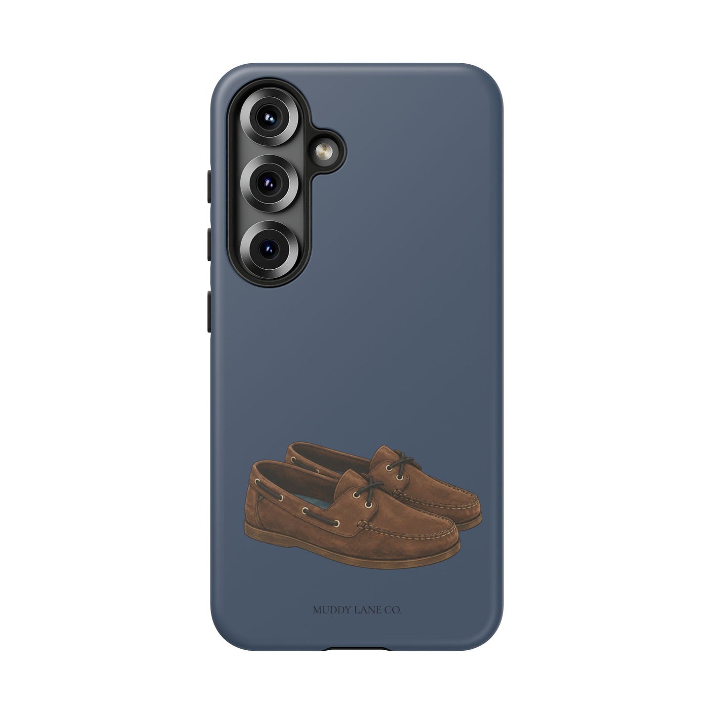Deck Shoes Tough Phone Case in Deep Navy Matte