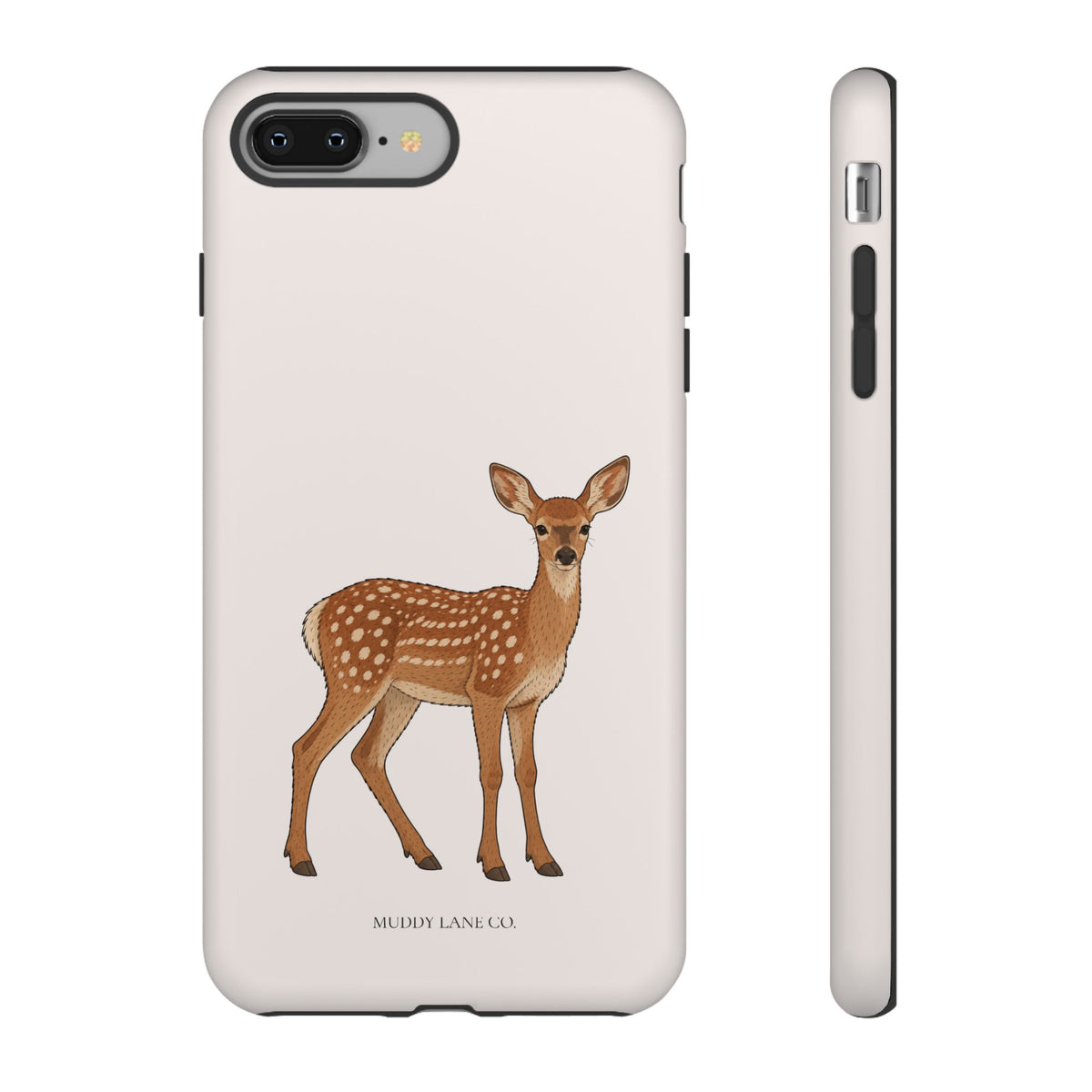 Fawn phone case in Warm Cream by Muddy Lane Co, photo 3