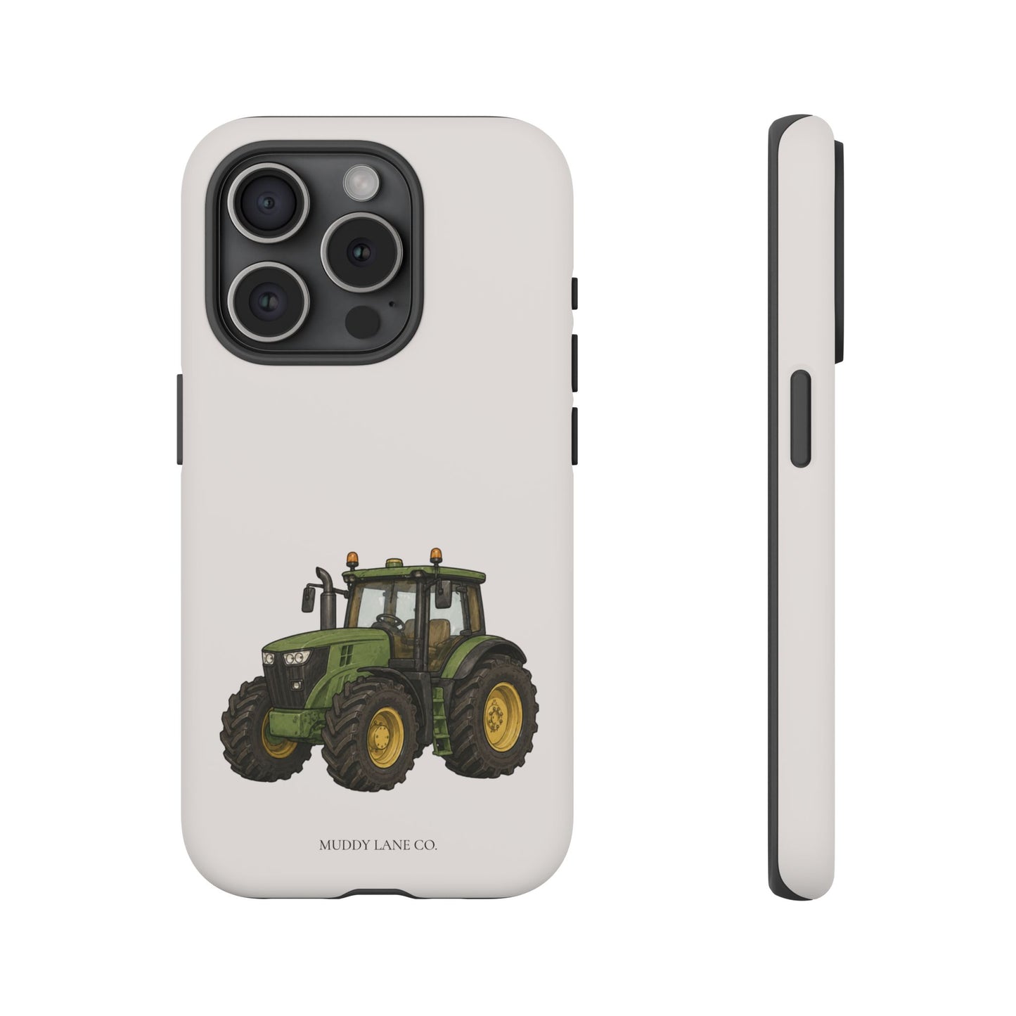 Tractor Tough Phone Case in Warm Cream Matte