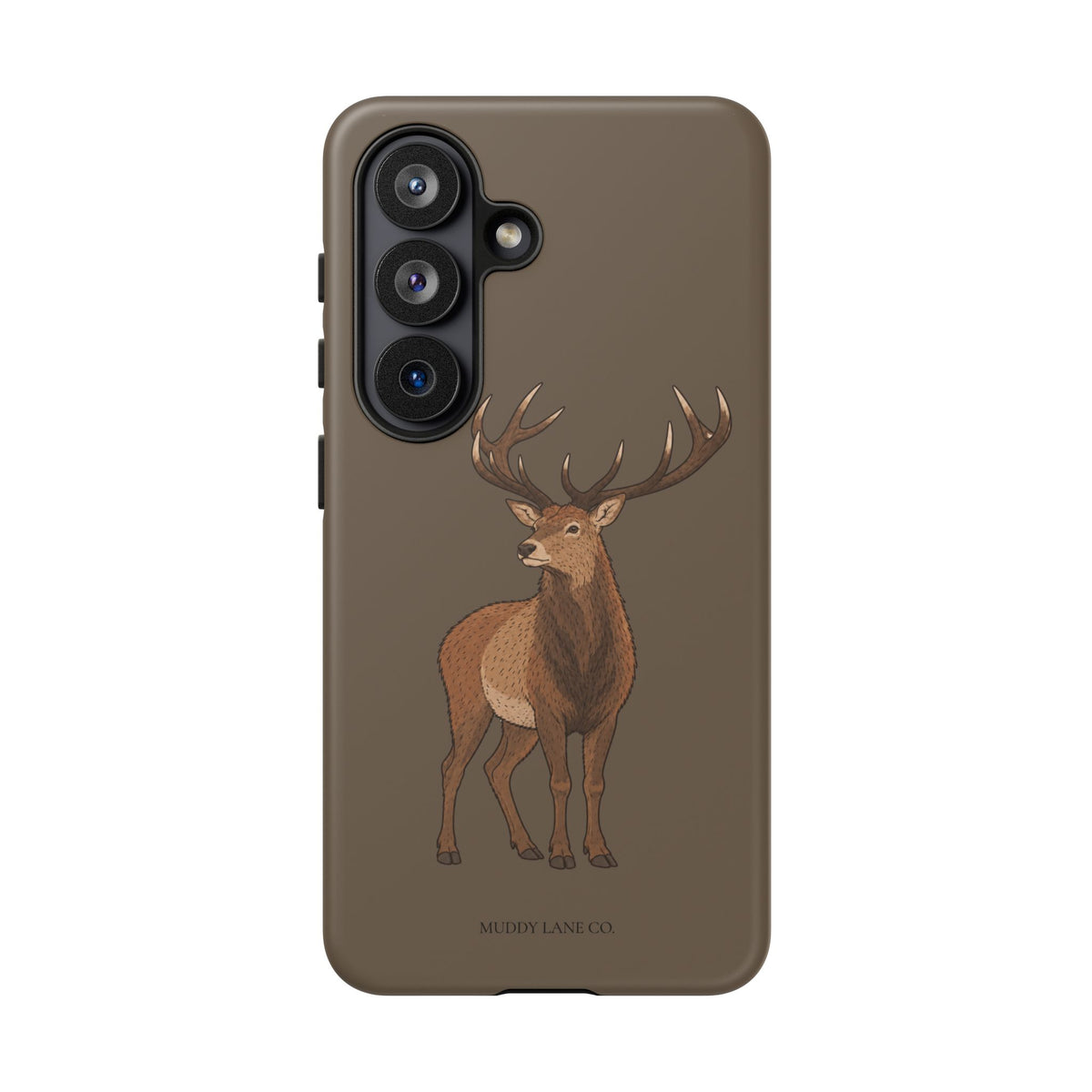 Stag Tough Phone Case in Taupe Brown Matte
