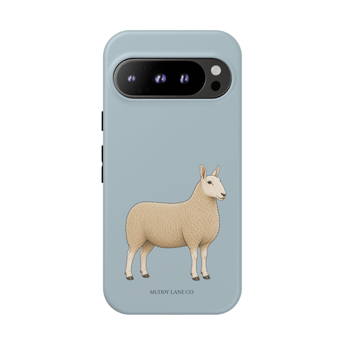 Border Leicester Tough Phone Case in Dusty Blue Matte
