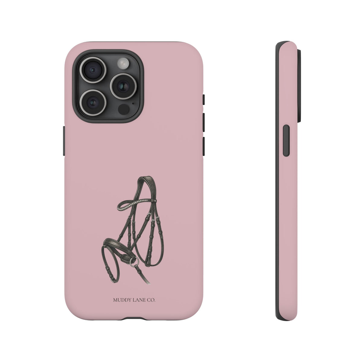 Bridle Tough Phone Case in Soft Rosette Pink Matte