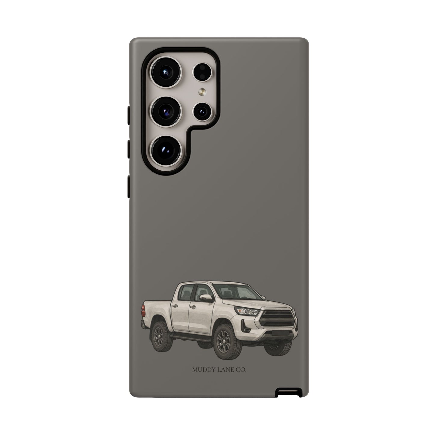 Farm Truck Tough Phone Case in Dark Grey Matte