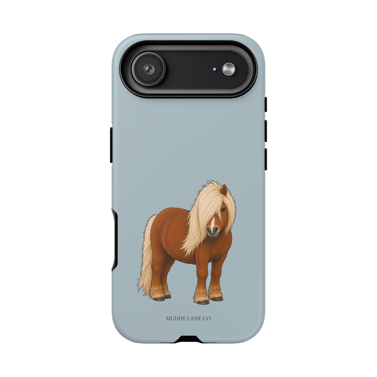 Shetty Tough Phone Case in Dusty Blue Matte