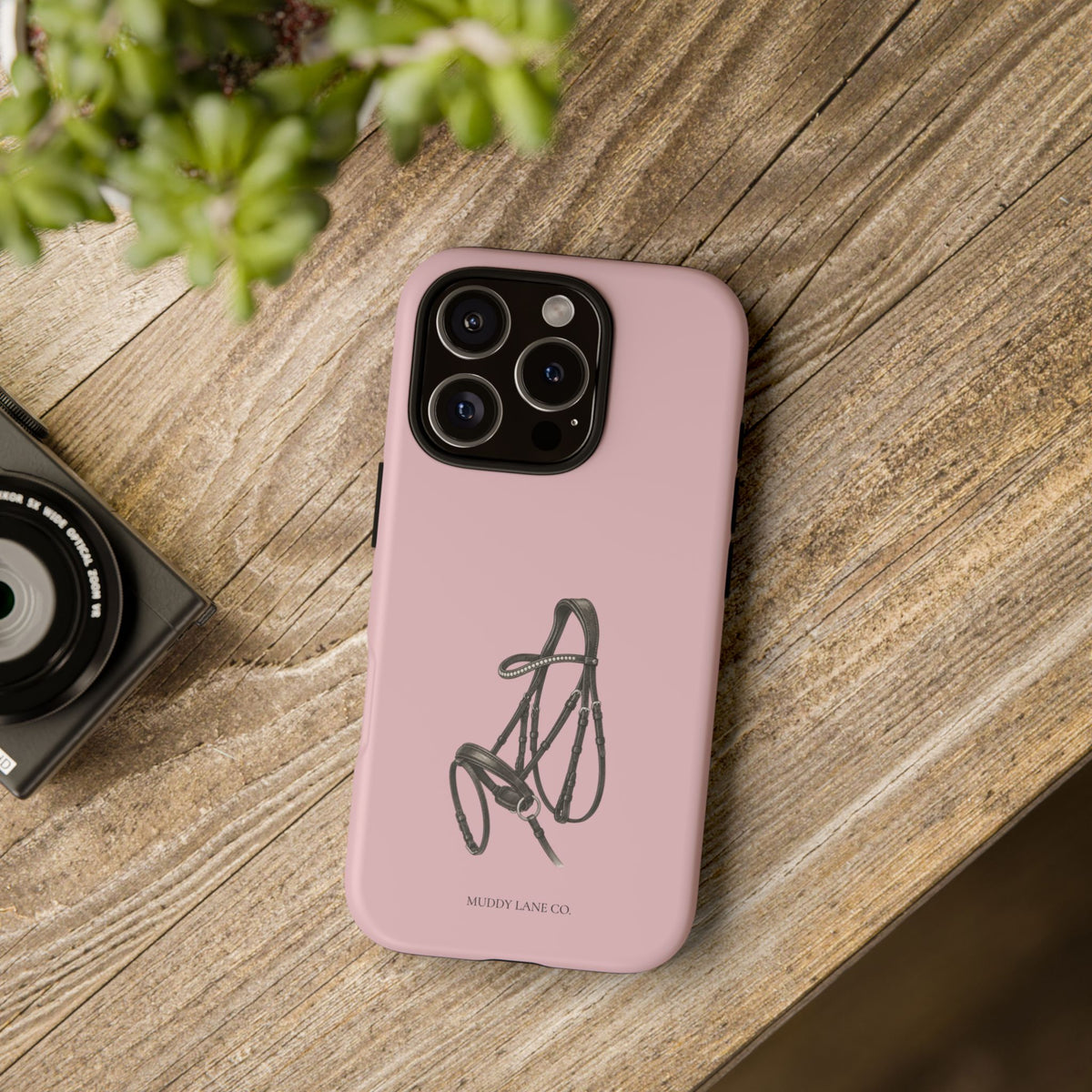 Bridle Tough Phone Case in Soft Rosette Pink Matte