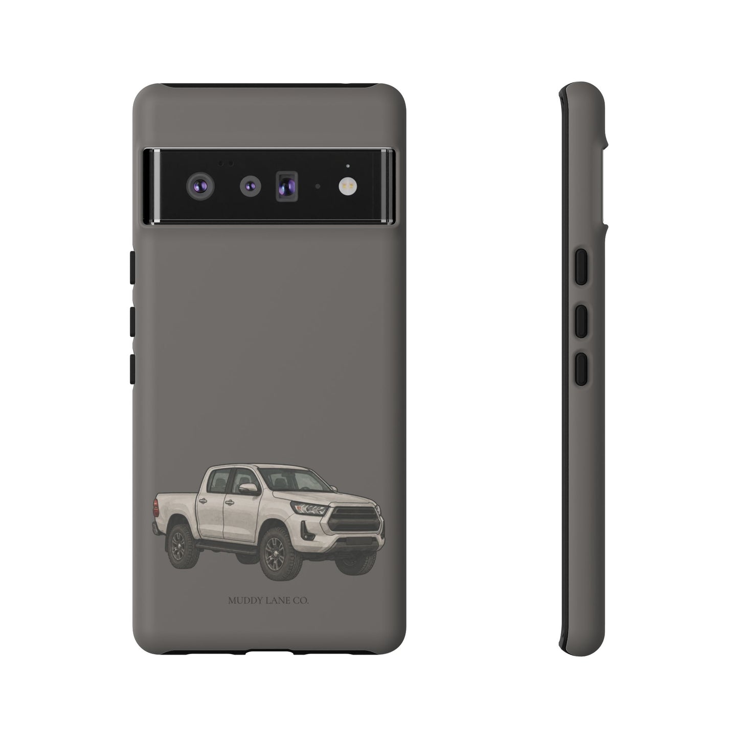 Farm Truck Tough Phone Case in Dark Grey Matte