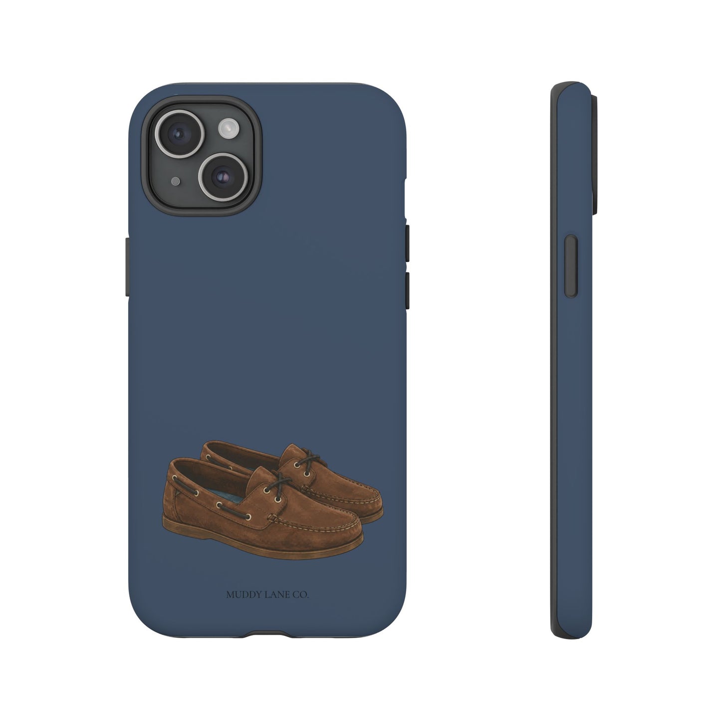 Deck Shoes Tough Phone Case in Deep Navy Matte
