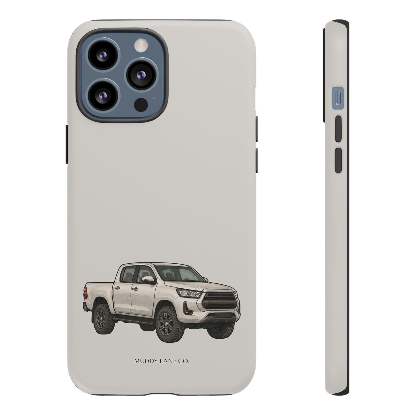 Farm Truck Tough Phone Case in Soft Grey Matte