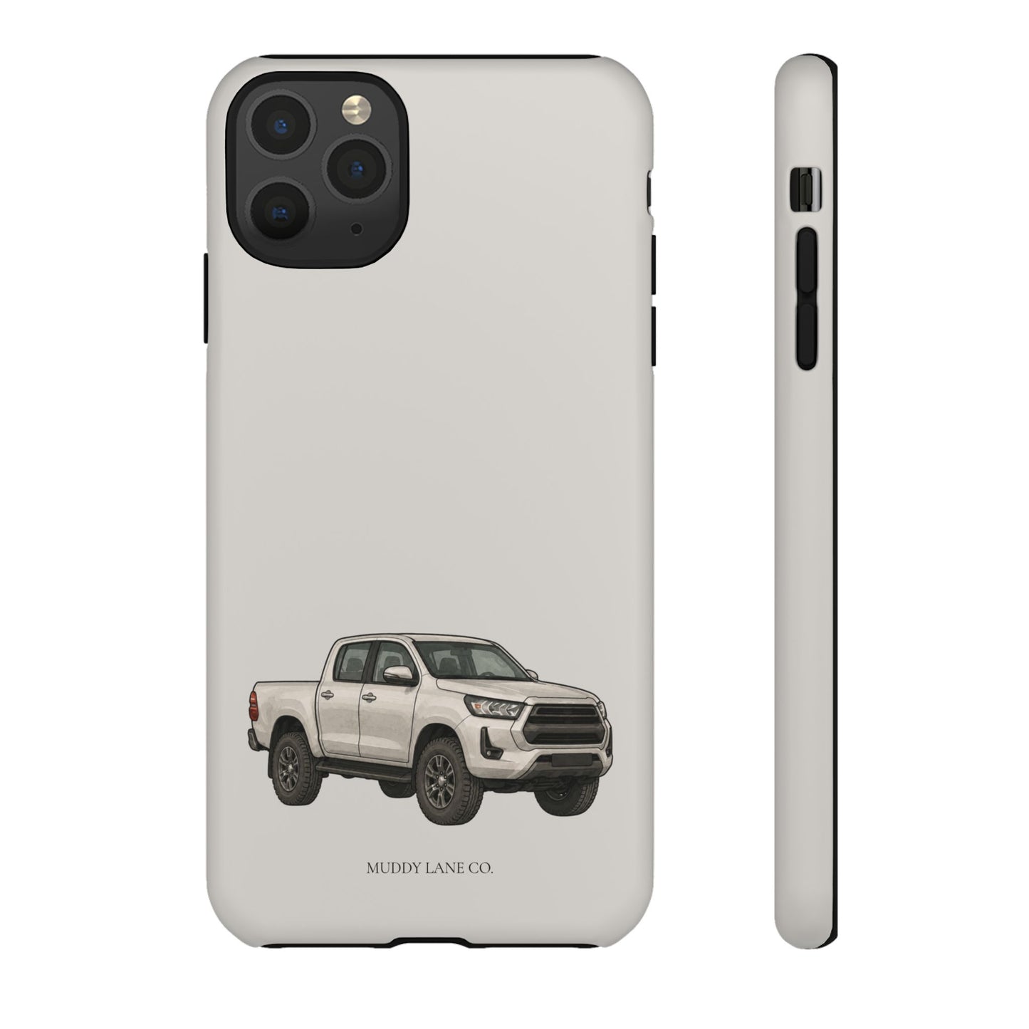 Farm Truck Tough Phone Case in Soft Grey Matte