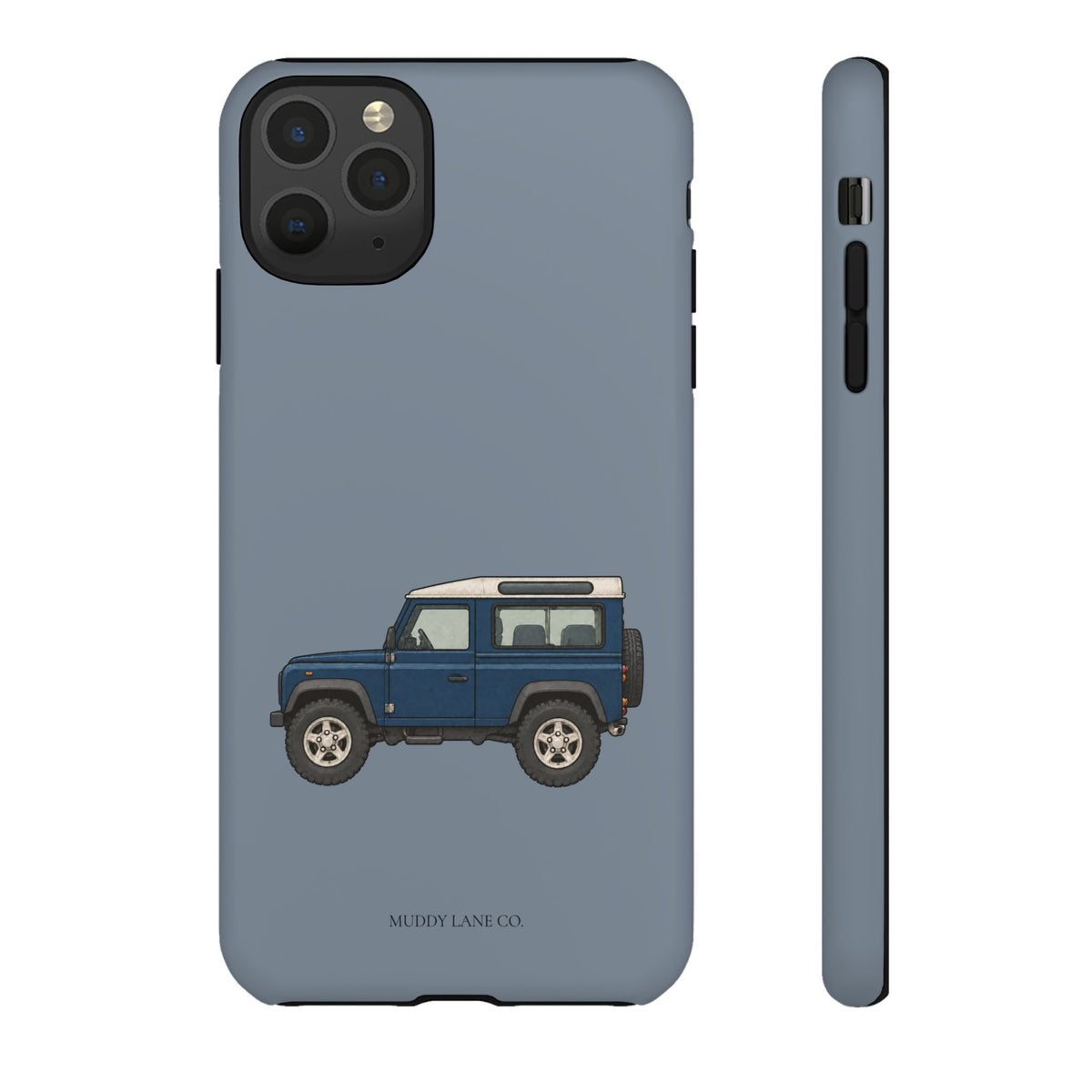 Blue Classic 4x4 Tough Phone Case in Smoke Blue Matte