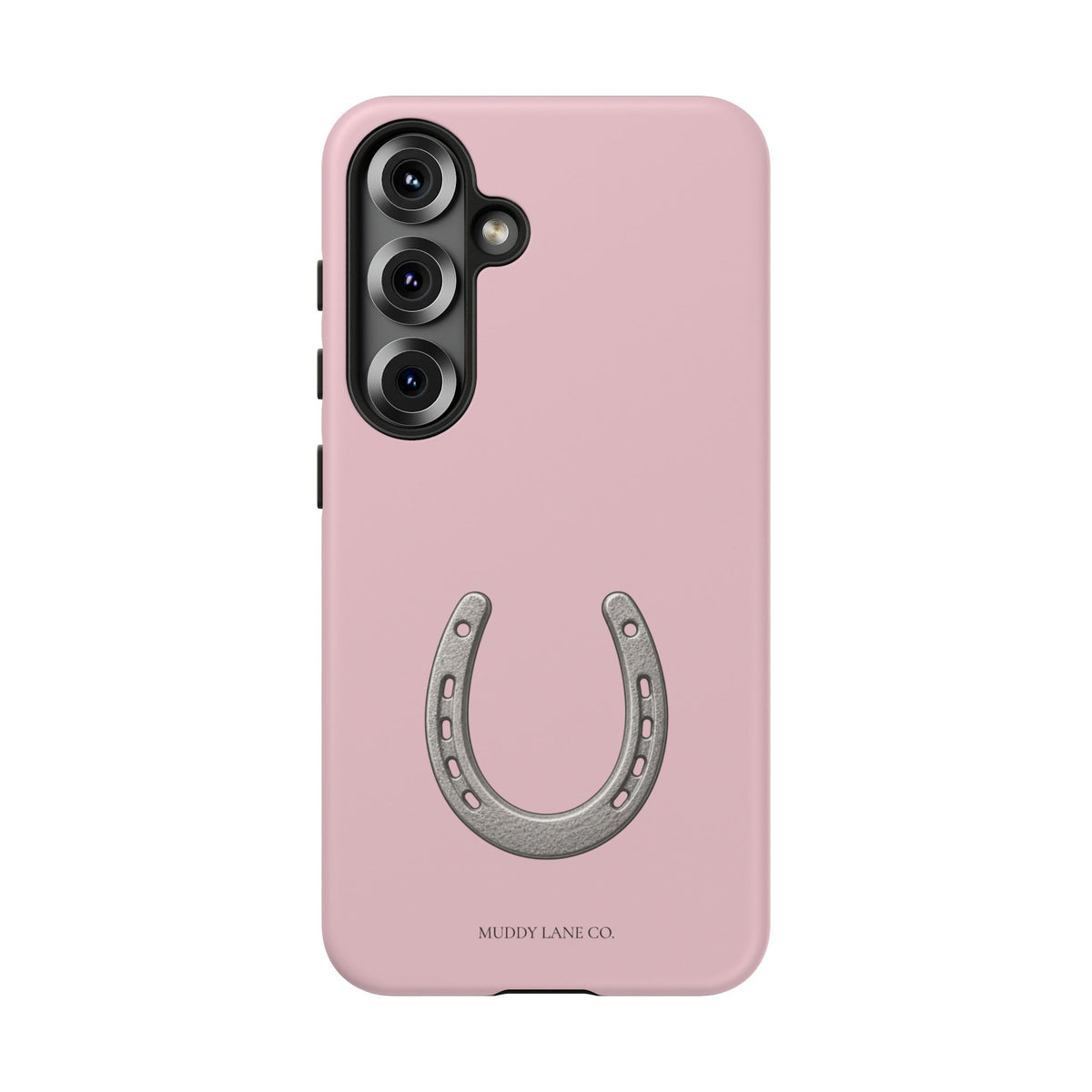 Horseshoe Tough Phone Case in Soft Rosette Pink Matte
