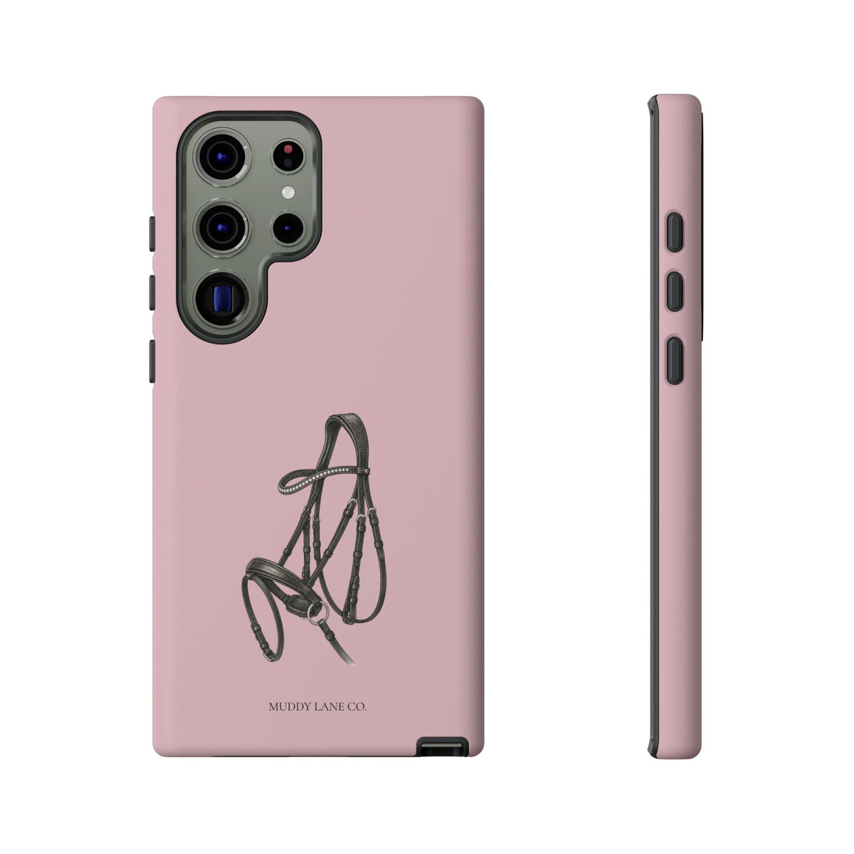 Bridle Tough Phone Case in Soft Rosette Pink Matte