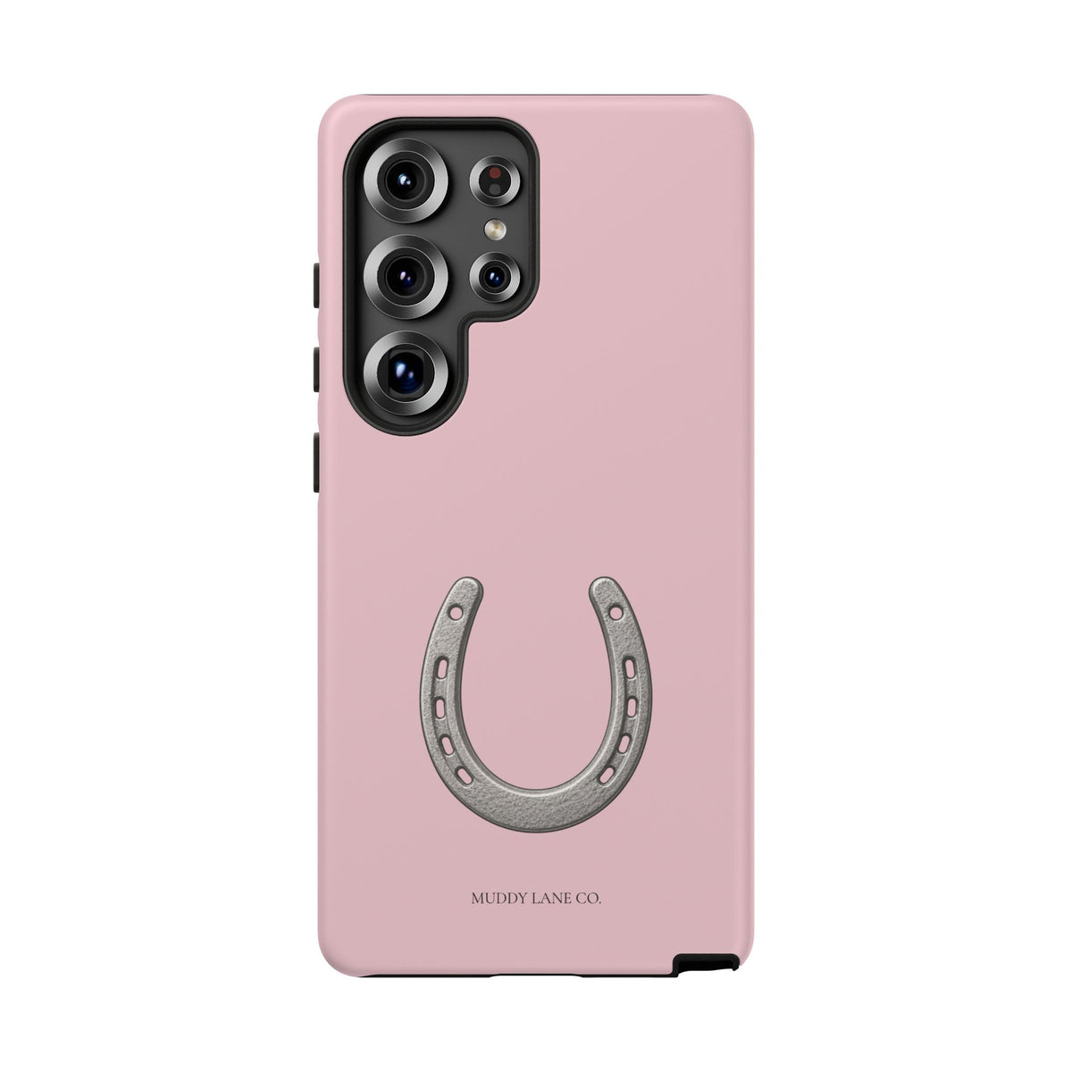 Horseshoe Tough Phone Case in Soft Rosette Pink Matte
