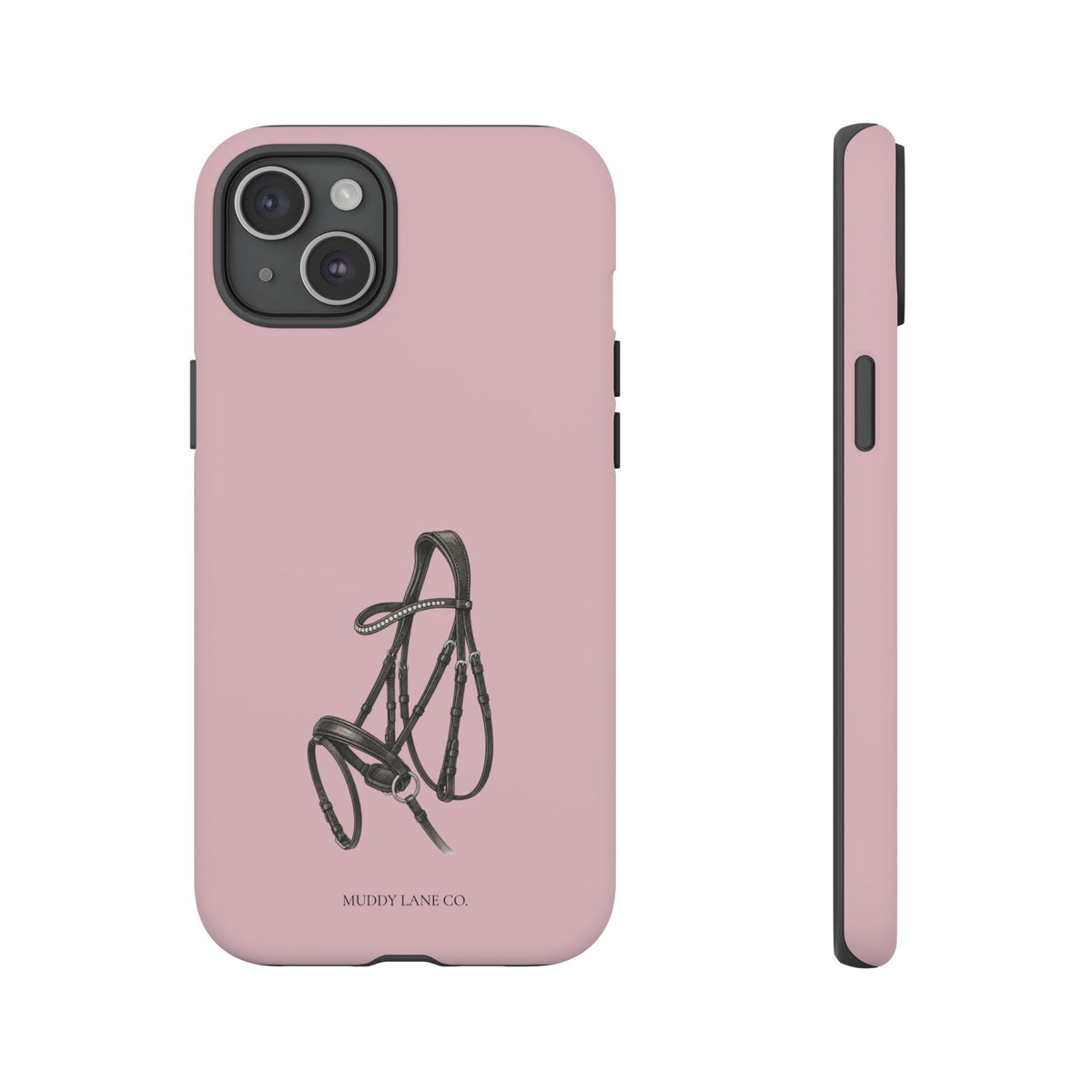 Bridle Tough Phone Case in Soft Rosette Pink Matte