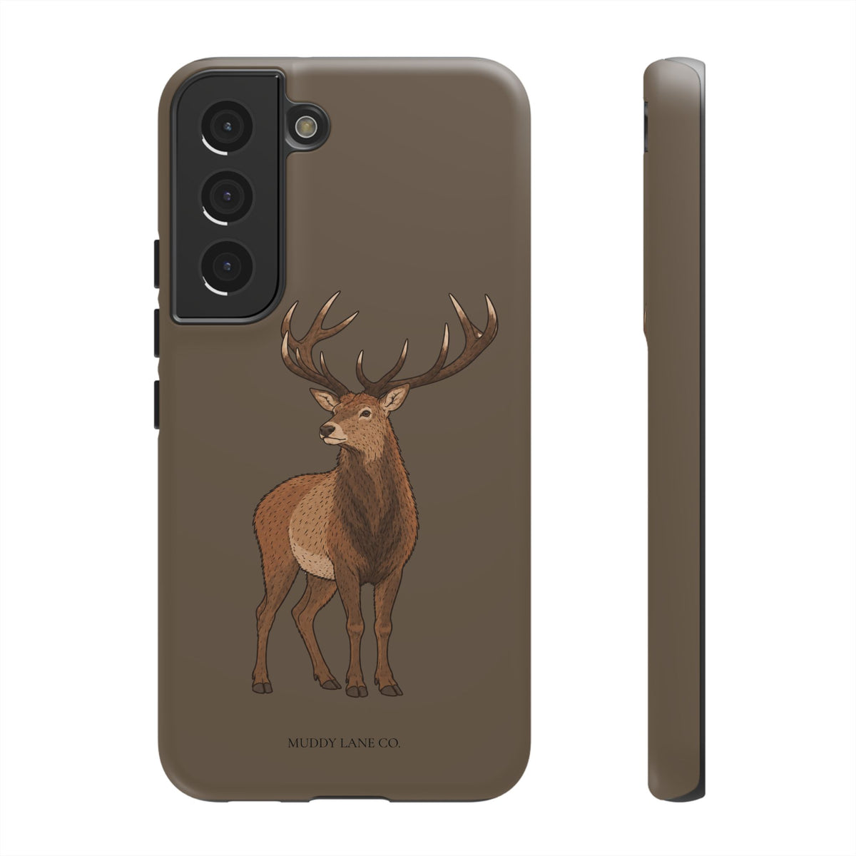 Stag Tough Phone Case in Taupe Brown Matte