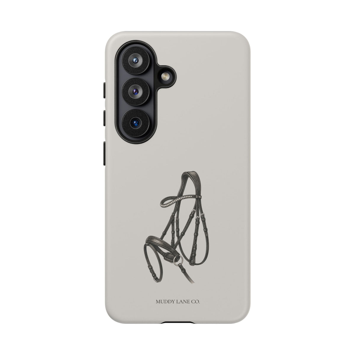 Bridle Tough Phone Case in Soft Grey Matte