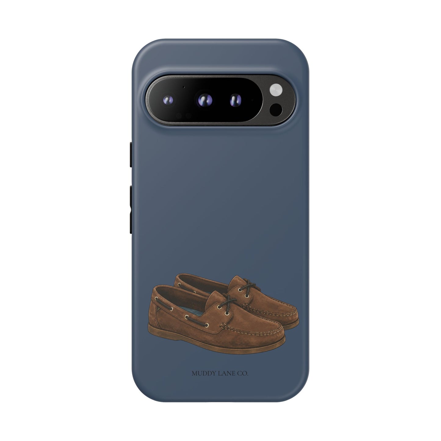 Deck Shoes Tough Phone Case in Deep Navy Matte