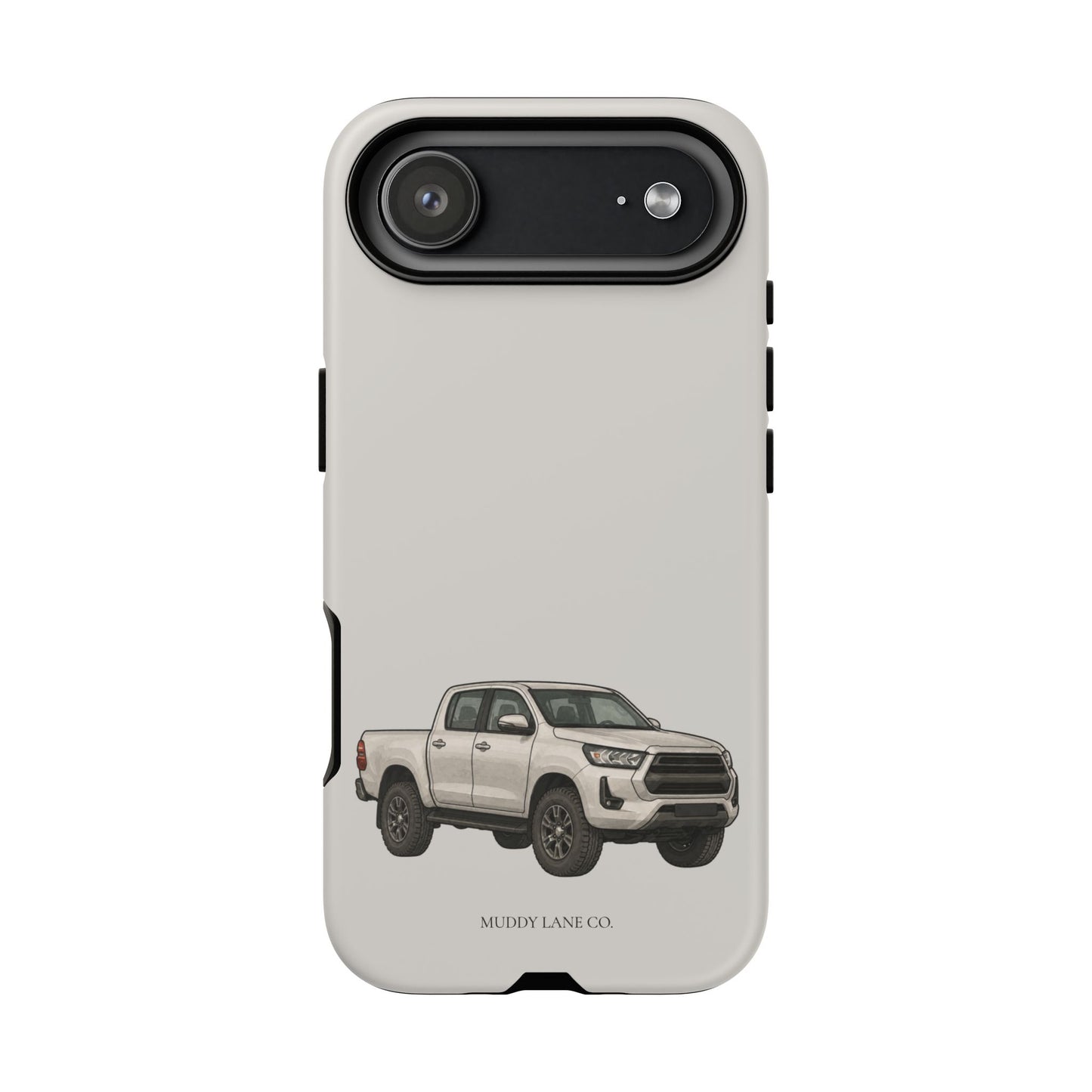 Farm Truck Tough Phone Case in Soft Grey Matte
