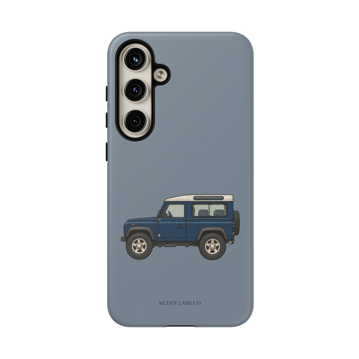 Blue Classic 4x4 Tough Phone Case in Smoke Blue Matte