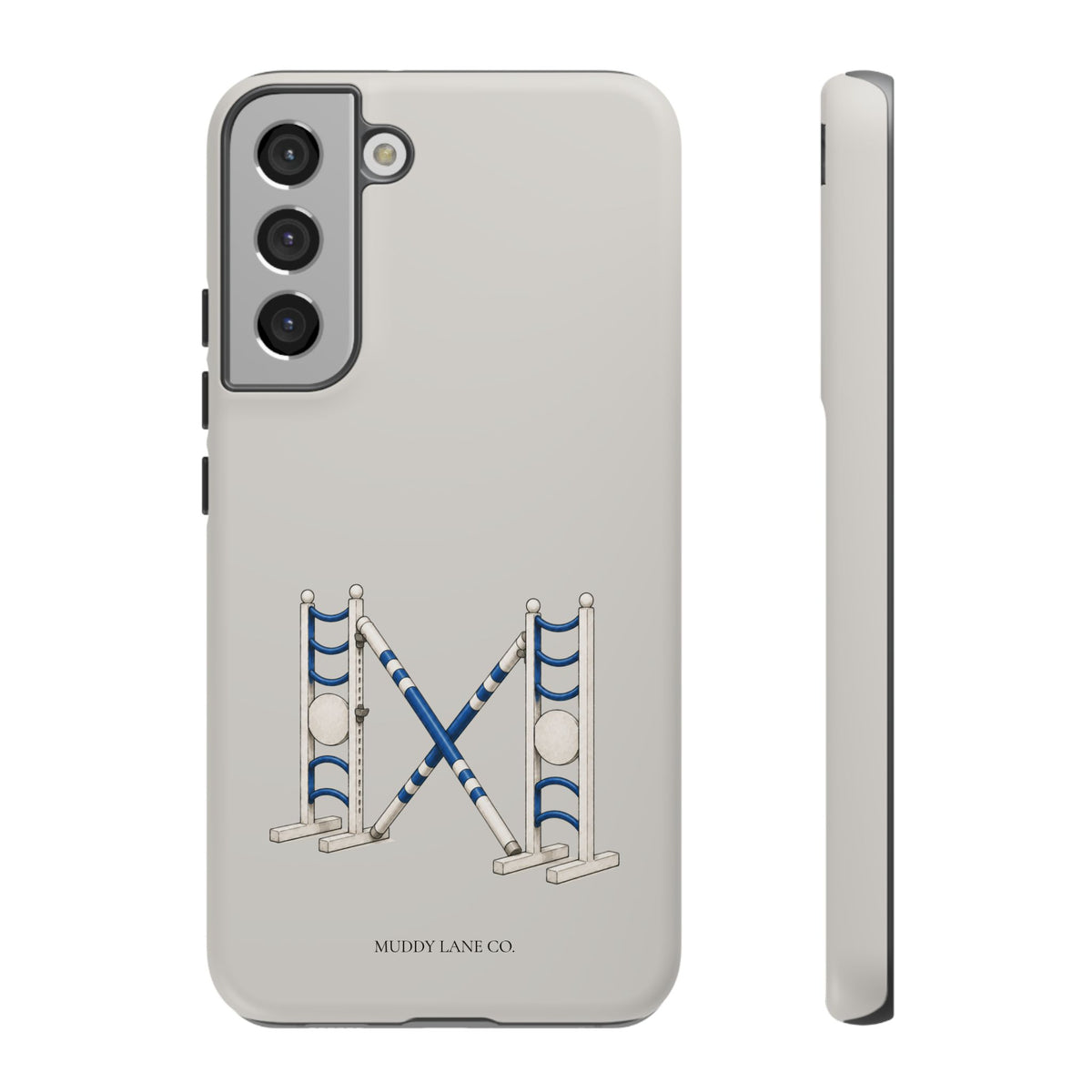 Show Jump Tough Phone Case in Soft Grey Matte