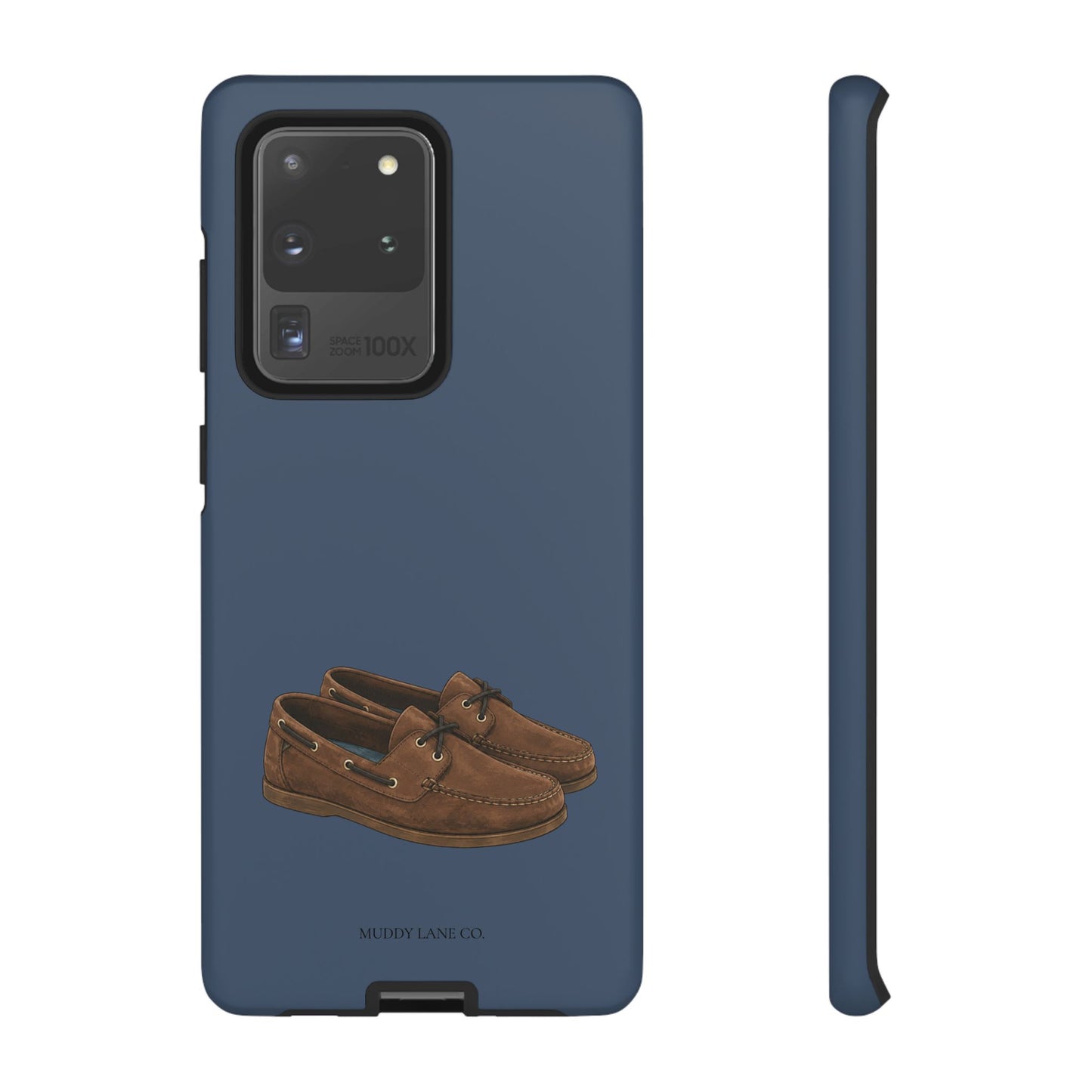 Deck Shoes Tough Phone Case in Deep Navy Matte