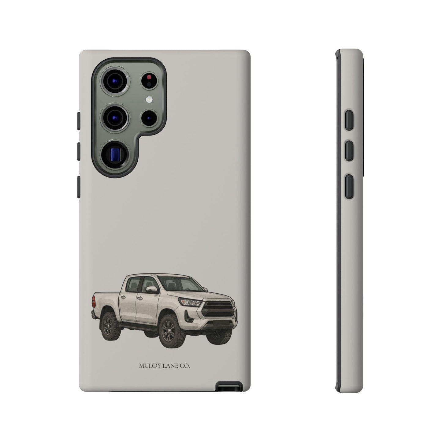 Farm Truck Tough Phone Case in Soft Grey Matte