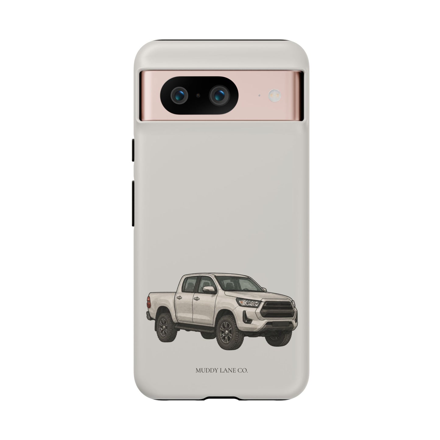 Farm Truck Tough Phone Case in Soft Grey Matte