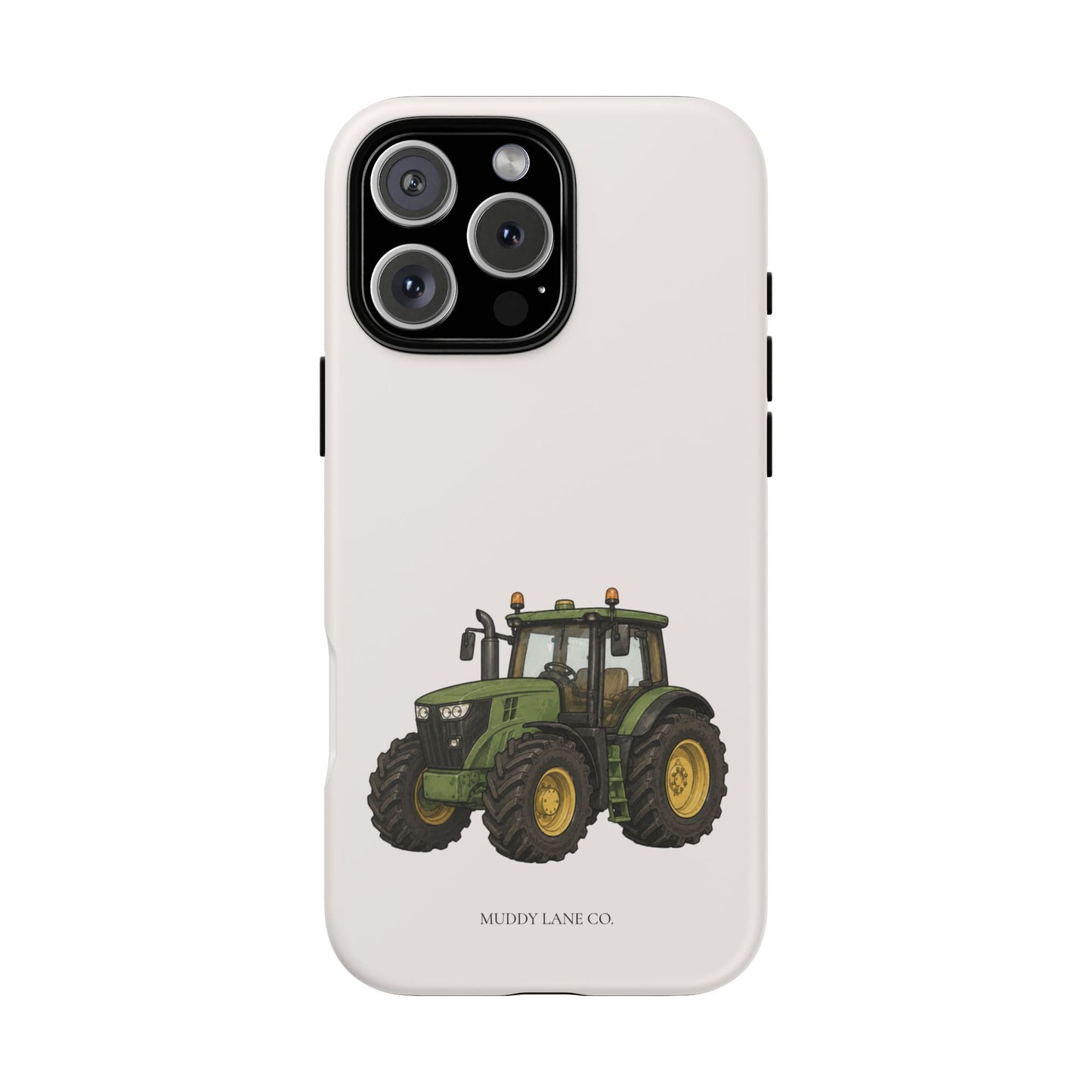Tractor Tough Phone Case in Warm Cream Matte