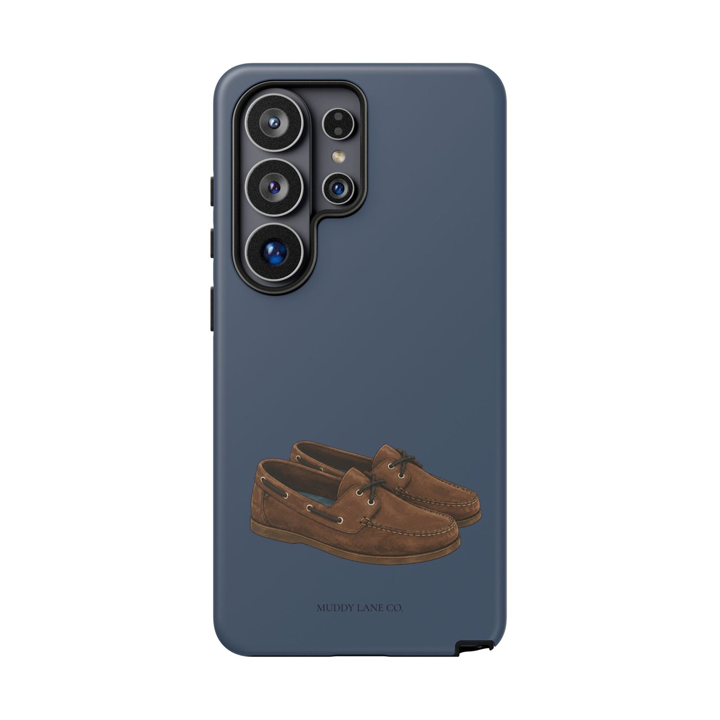 Deck Shoes Tough Phone Case in Deep Navy Matte