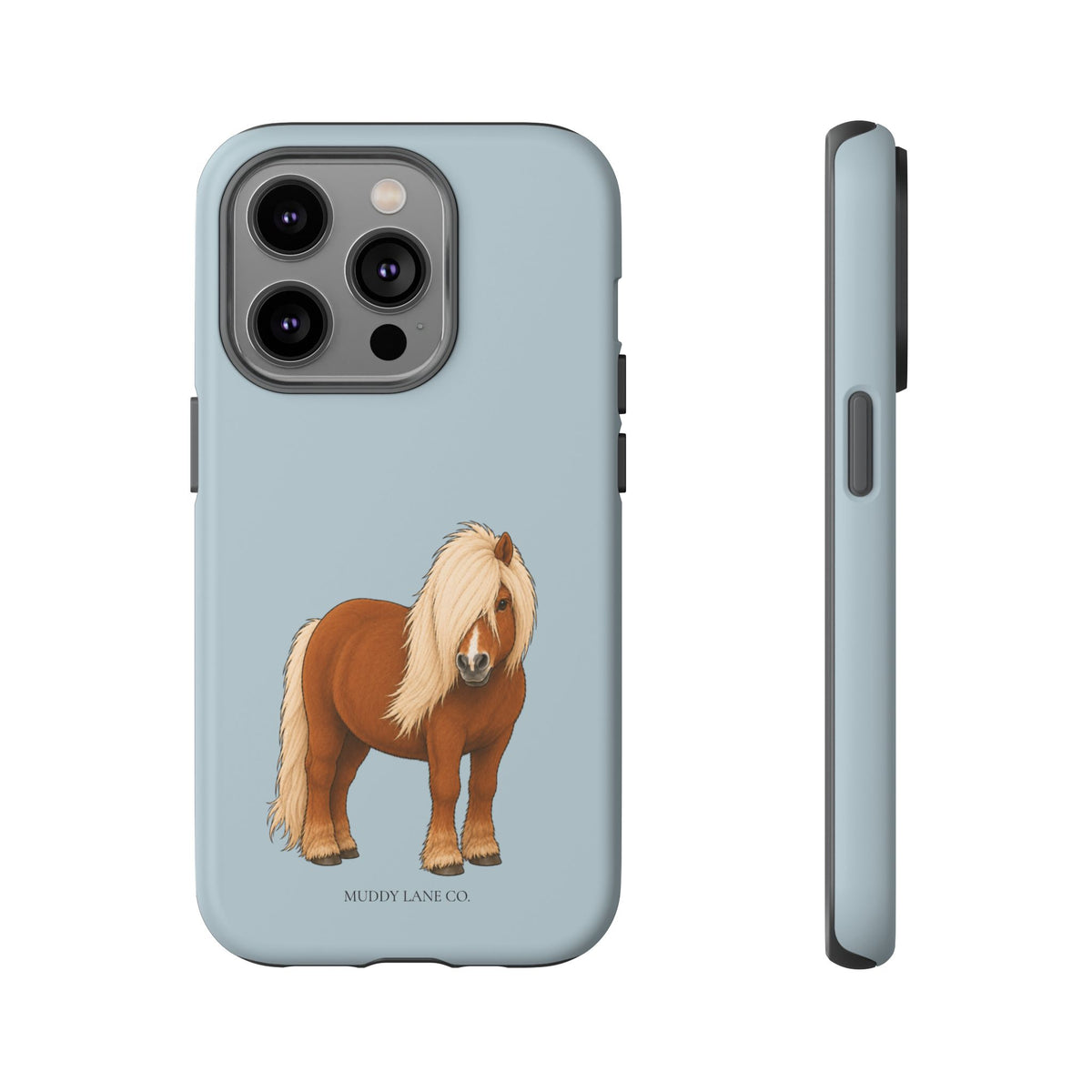 Shetty Tough Phone Case in Dusty Blue Matte