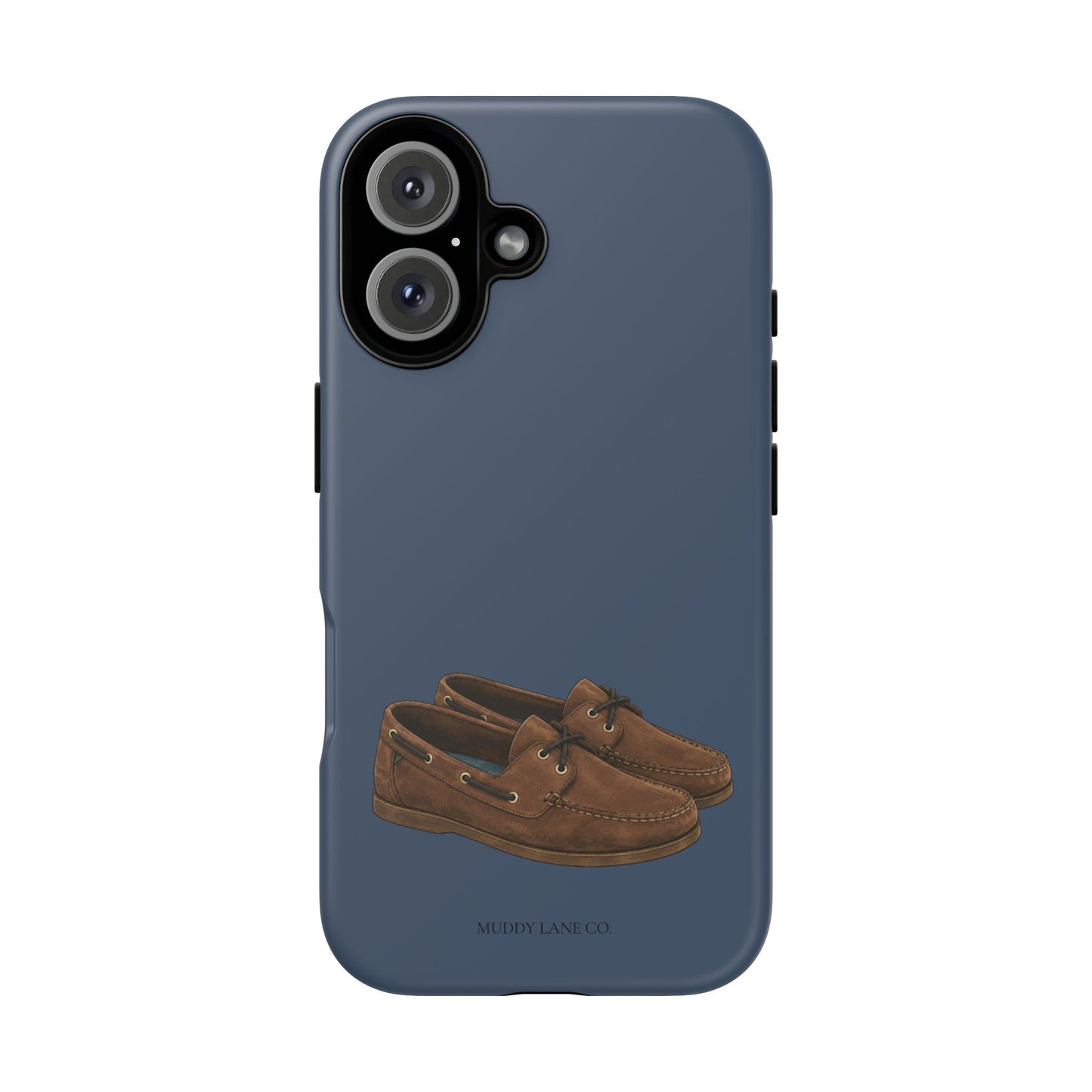 Deck Shoes Tough Phone Case in Deep Navy Matte