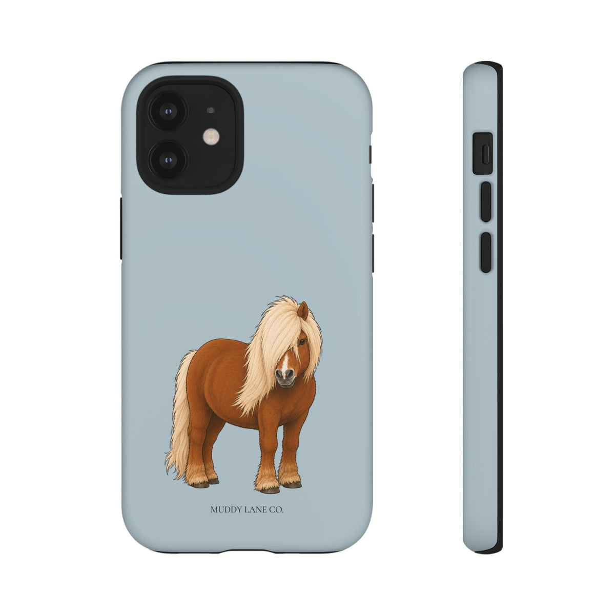 Shetty Tough Phone Case in Dusty Blue Matte