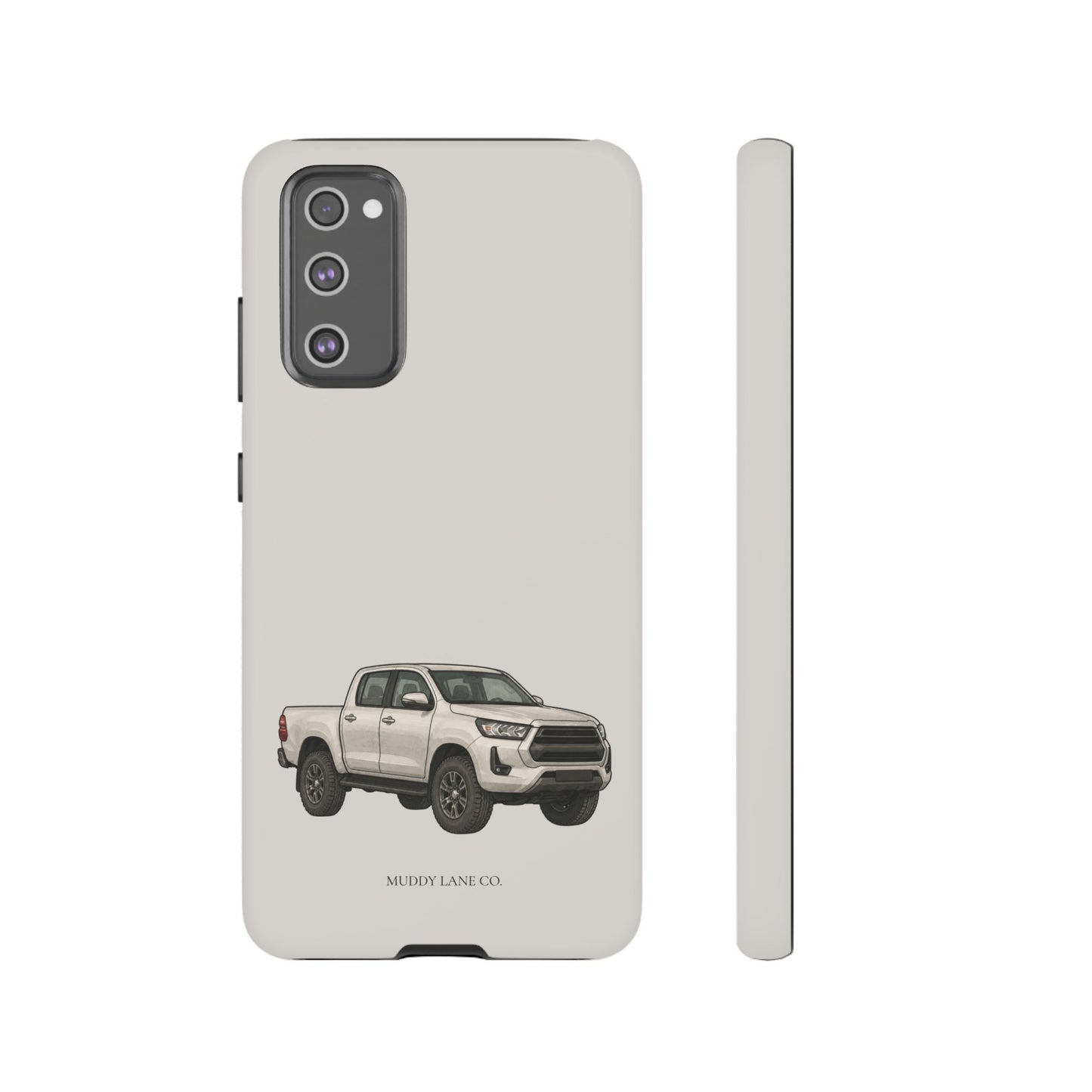 Farm Truck Tough Phone Case in Soft Grey Matte
