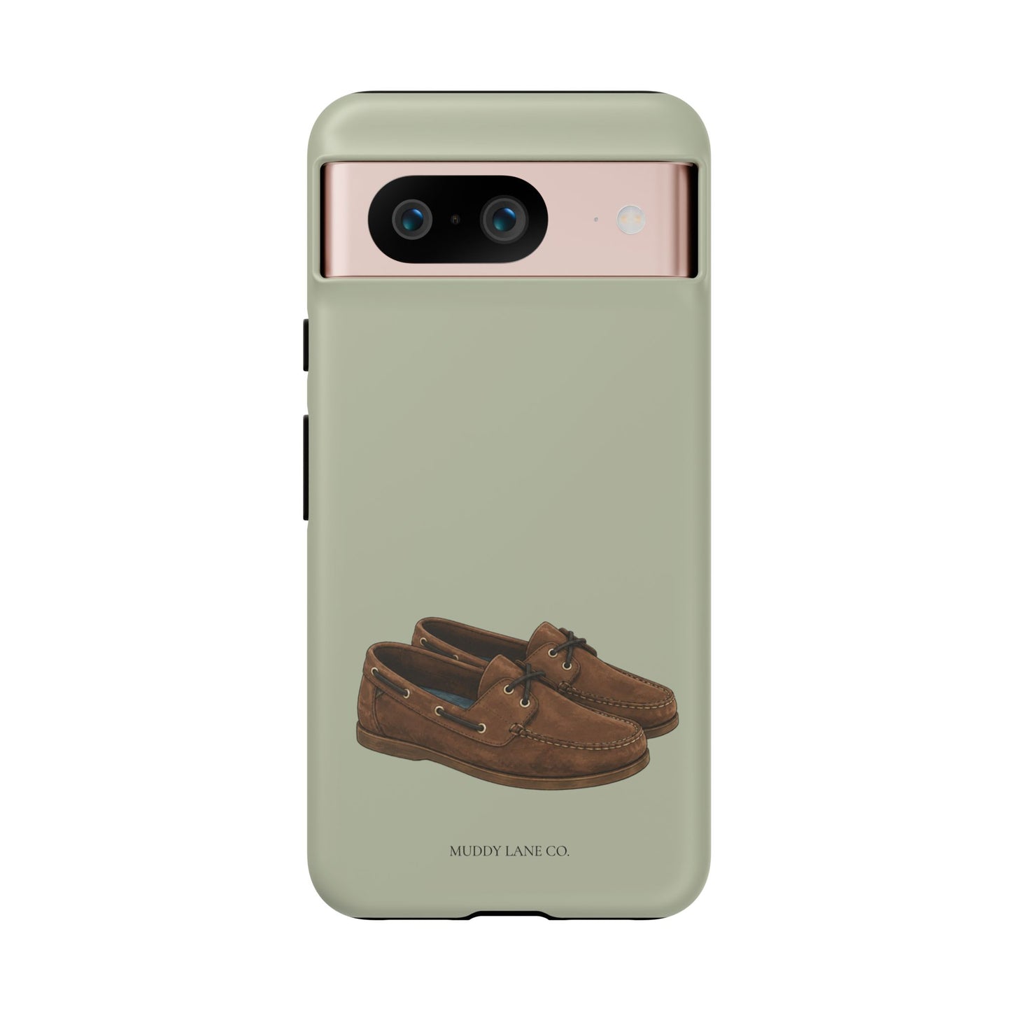Deck Shoes Tough Phone Case in Light Sage Matte