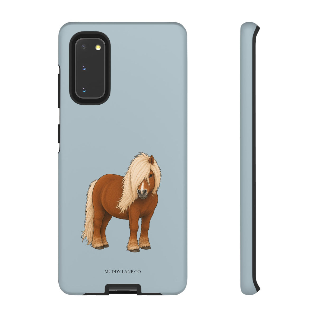 Shetty Tough Phone Case in Dusty Blue Matte
