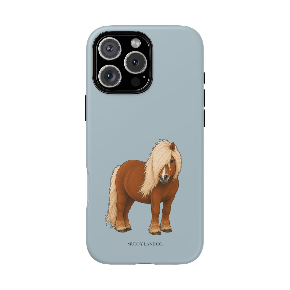 Shetty Tough Phone Case in Dusty Blue Matte