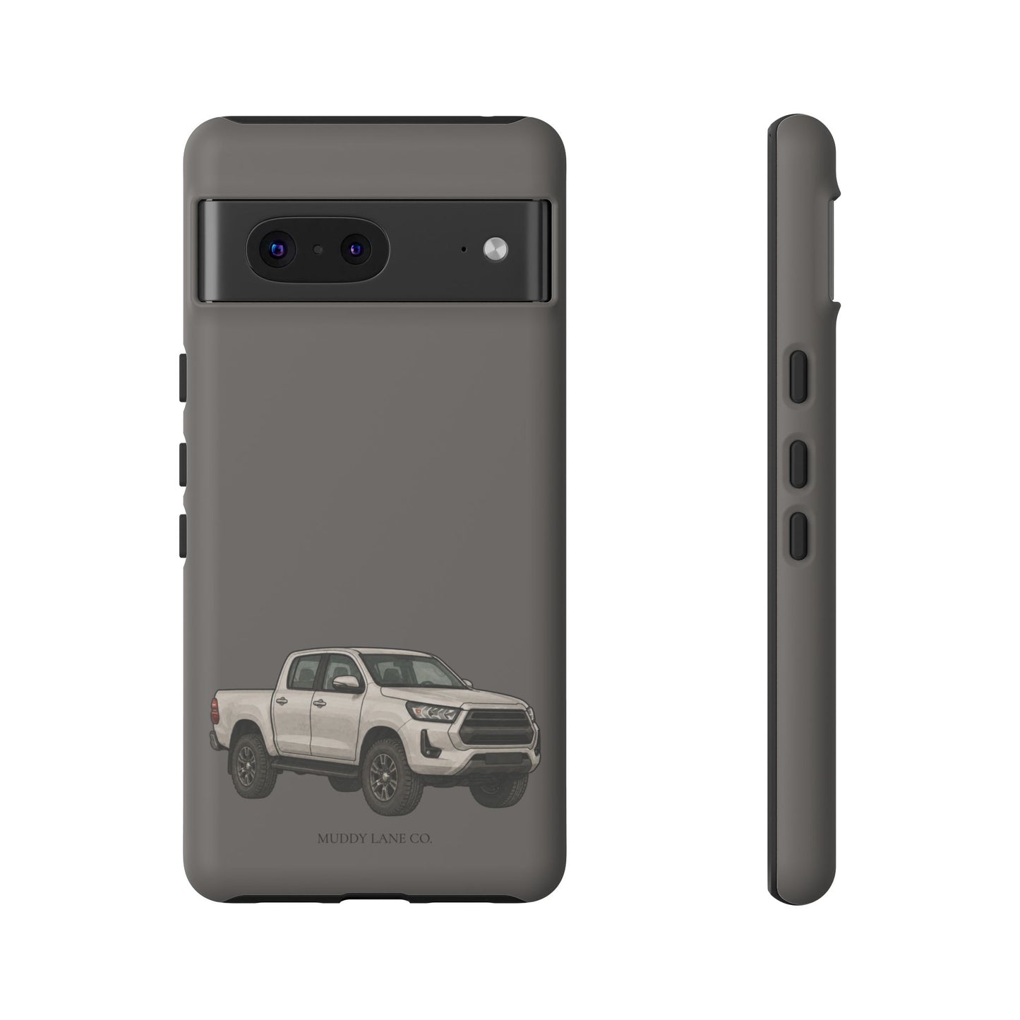 Farm Truck Tough Phone Case in Dark Grey Matte