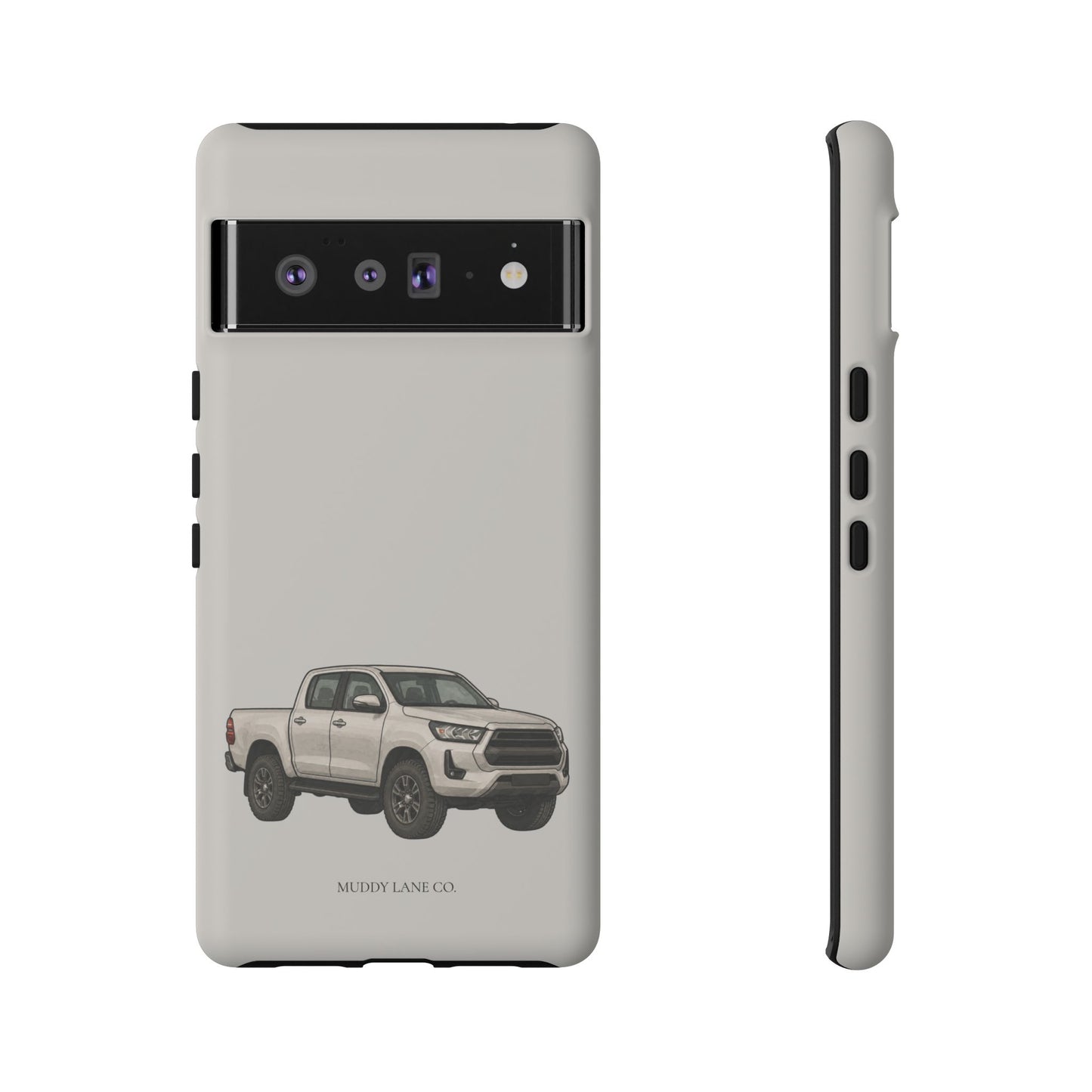 Farm Truck Tough Phone Case in Soft Grey Matte