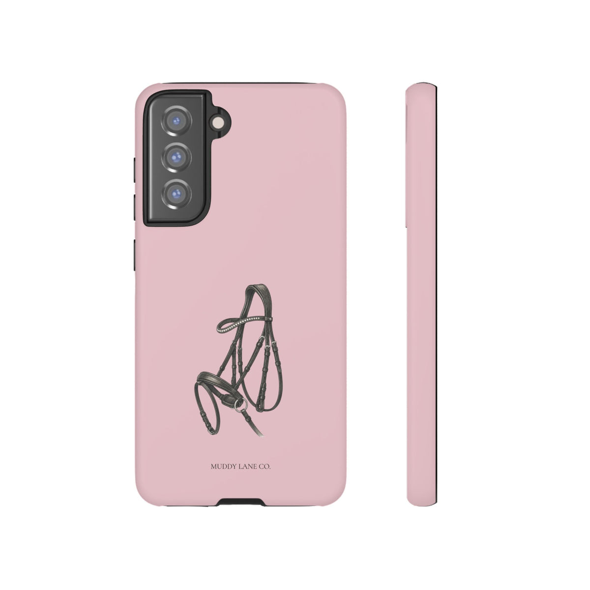 Bridle Tough Phone Case in Soft Rosette Pink Matte