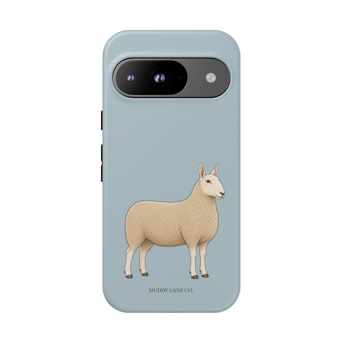 Border Leicester Tough Phone Case in Dusty Blue Matte