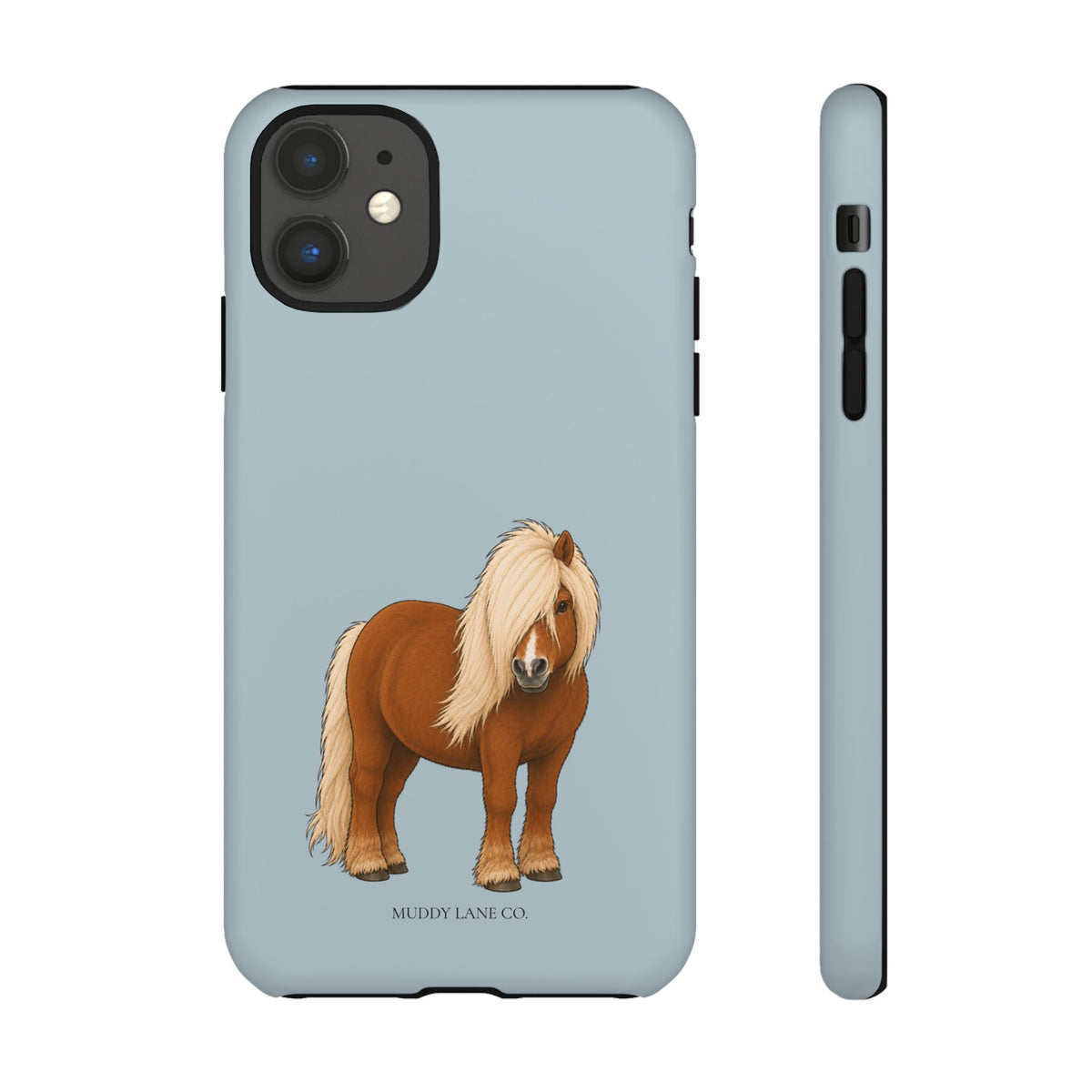 Shetty Tough Phone Case in Dusty Blue Matte