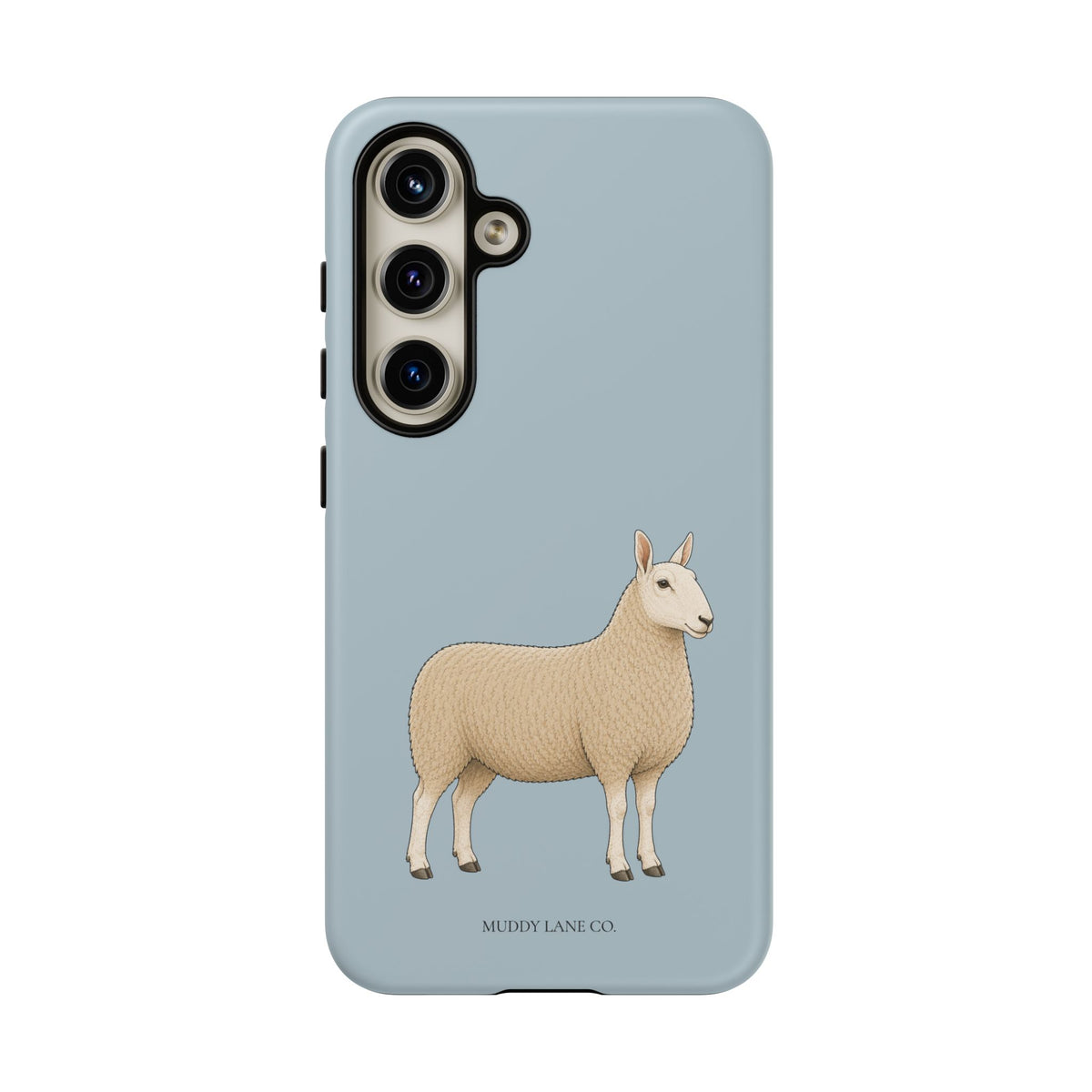 Border Leicester Tough Phone Case in Dusty Blue Matte