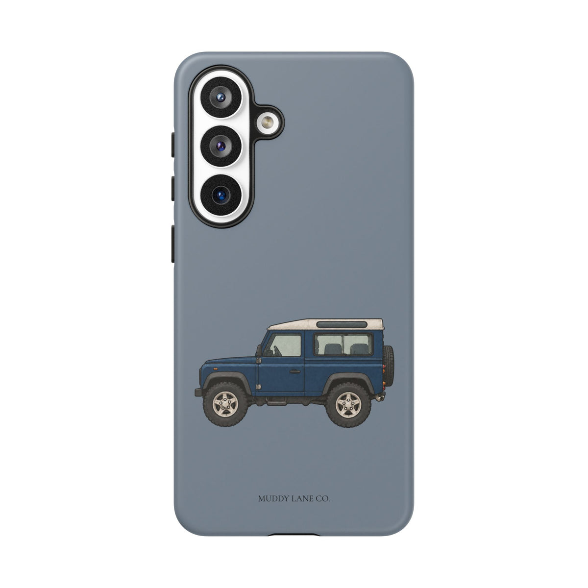 Blue Classic 4x4 Tough Phone Case in Smoke Blue Matte