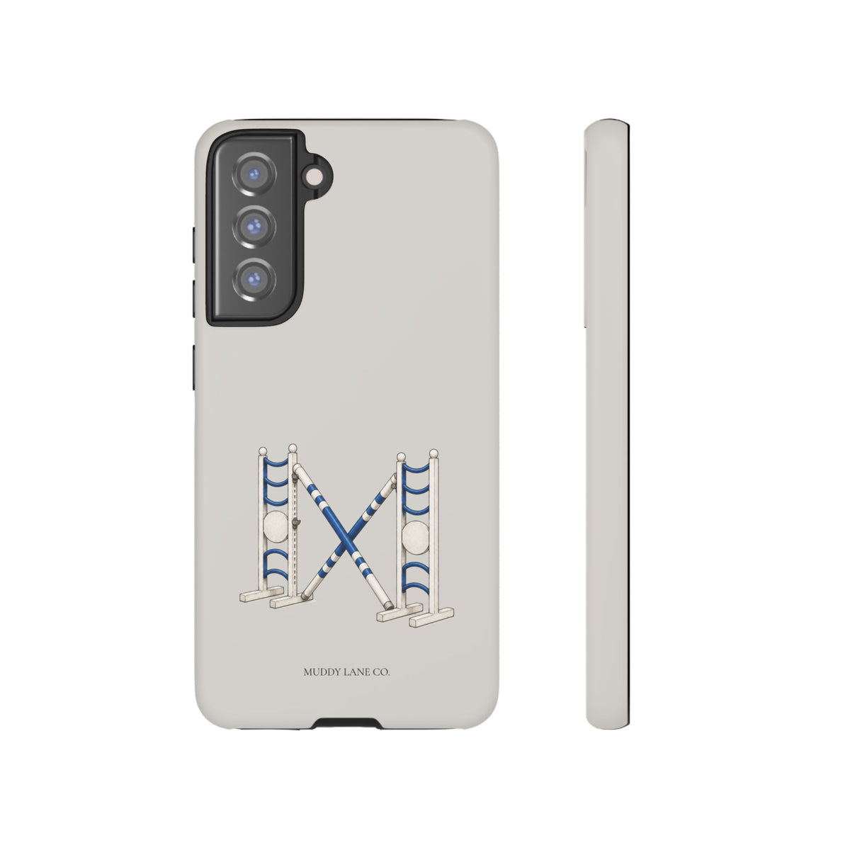 Show Jump Tough Phone Case in Soft Grey Matte