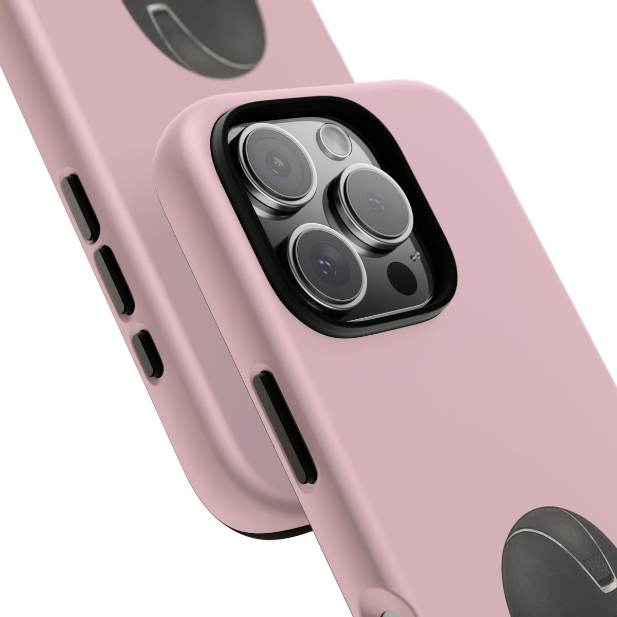 Riding Helmet Tough Phone Case in Soft Rosette Pink Matte