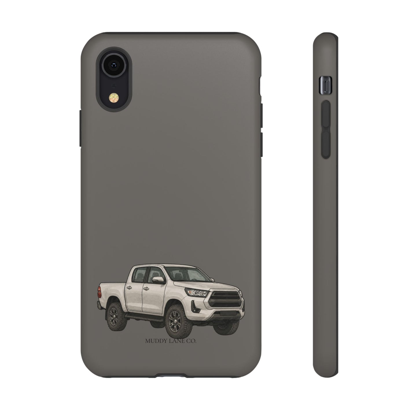 Farm Truck Tough Phone Case in Dark Grey Matte