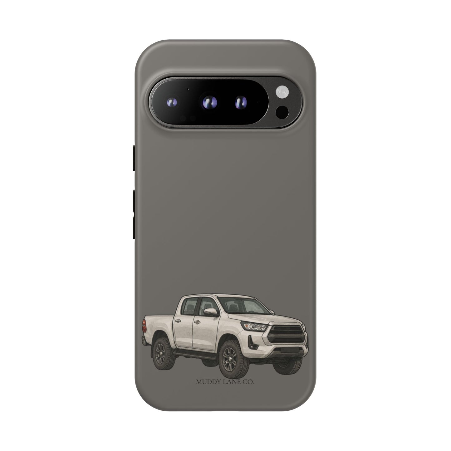 Farm Truck Tough Phone Case in Dark Grey Matte