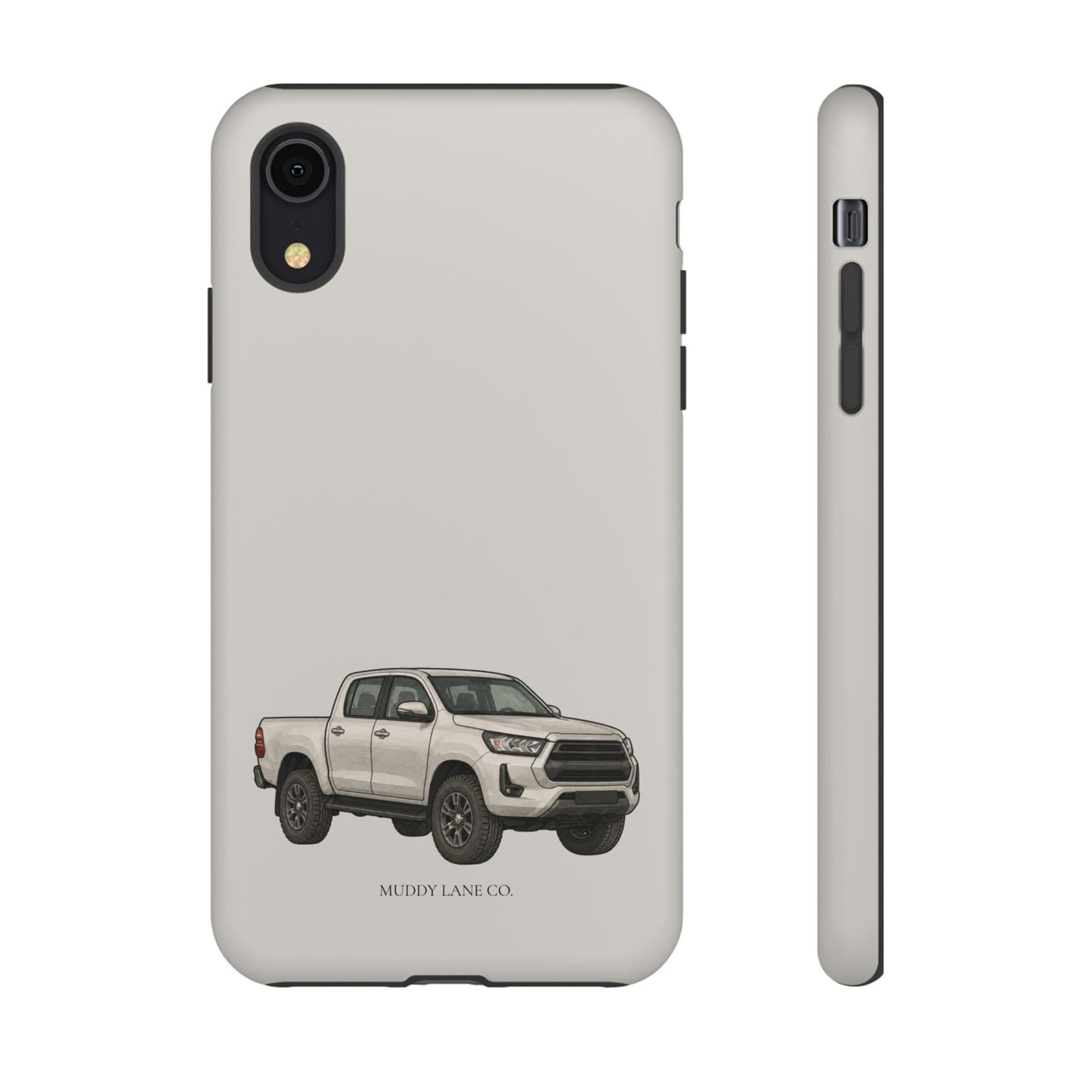 Farm Truck Tough Phone Case in Soft Grey Matte