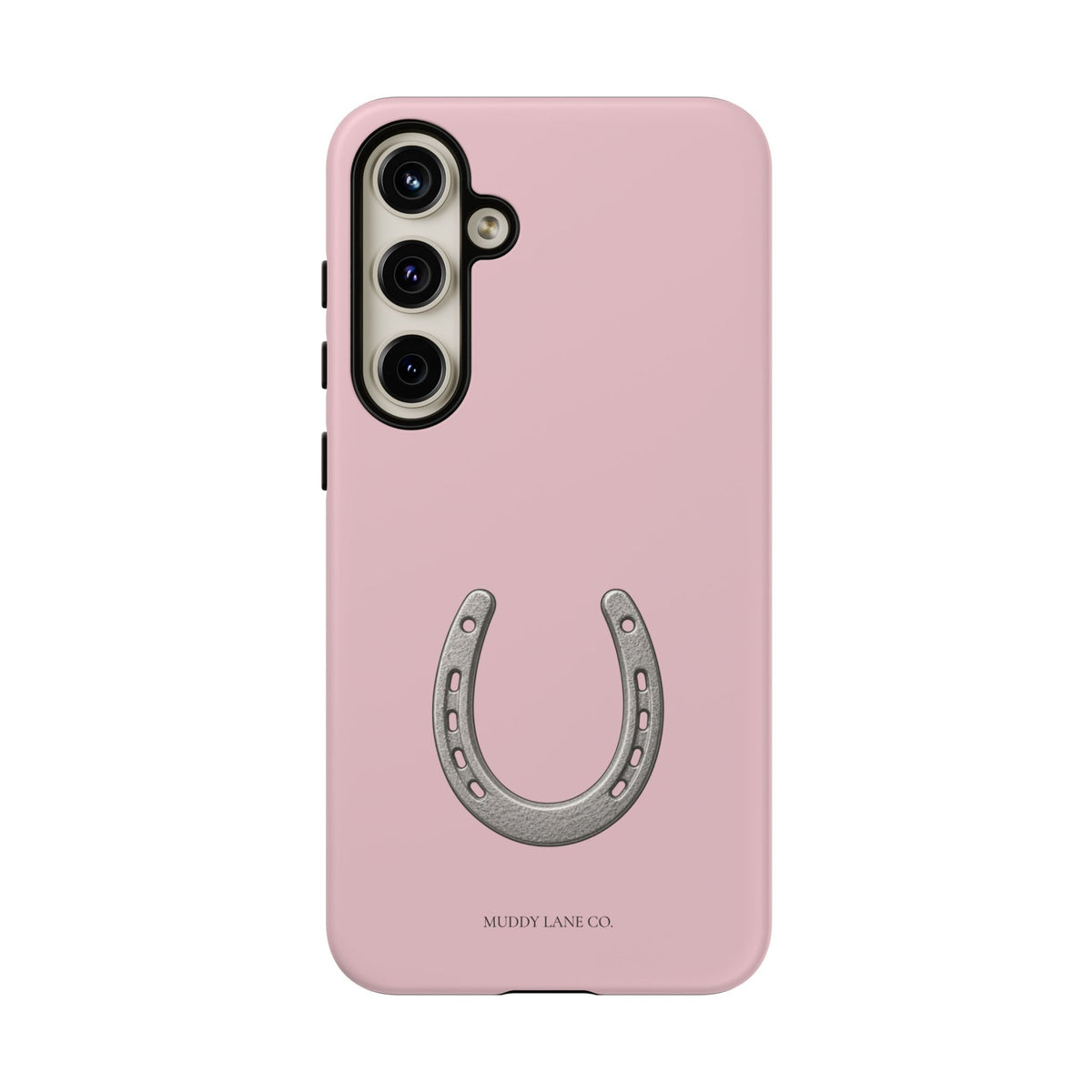 Horseshoe Tough Phone Case in Soft Rosette Pink Matte